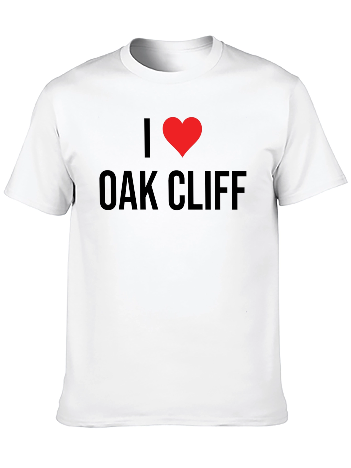I Heart Oak Cliff Black T-Shirt