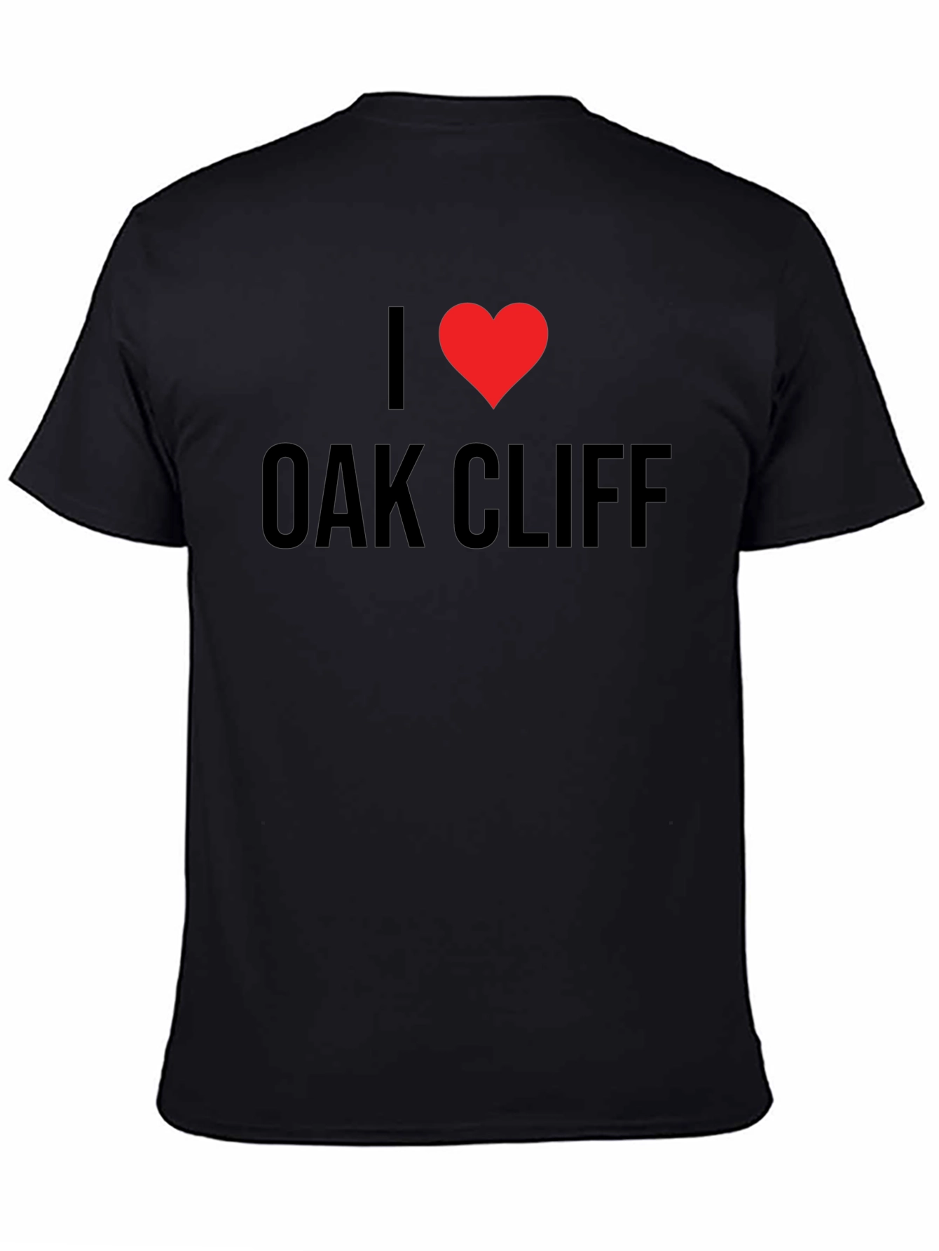 I Heart Oak Cliff Black T-Shirt