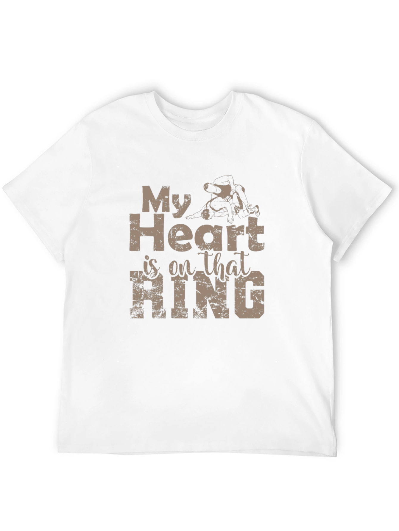 Wrestling Heart T-Shirt - Ring Sport Tee
