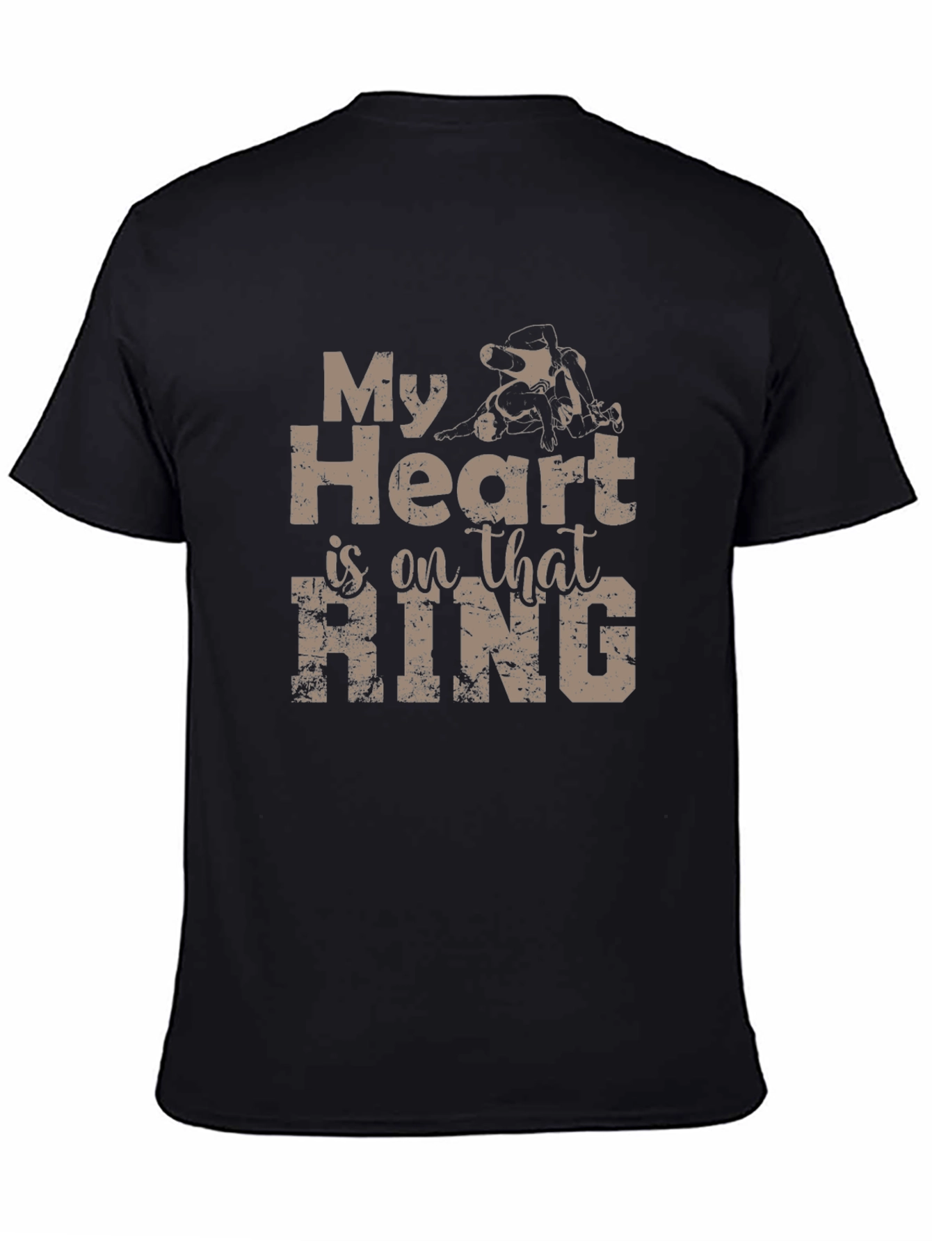 Wrestling Heart T-Shirt - Ring Sport Tee