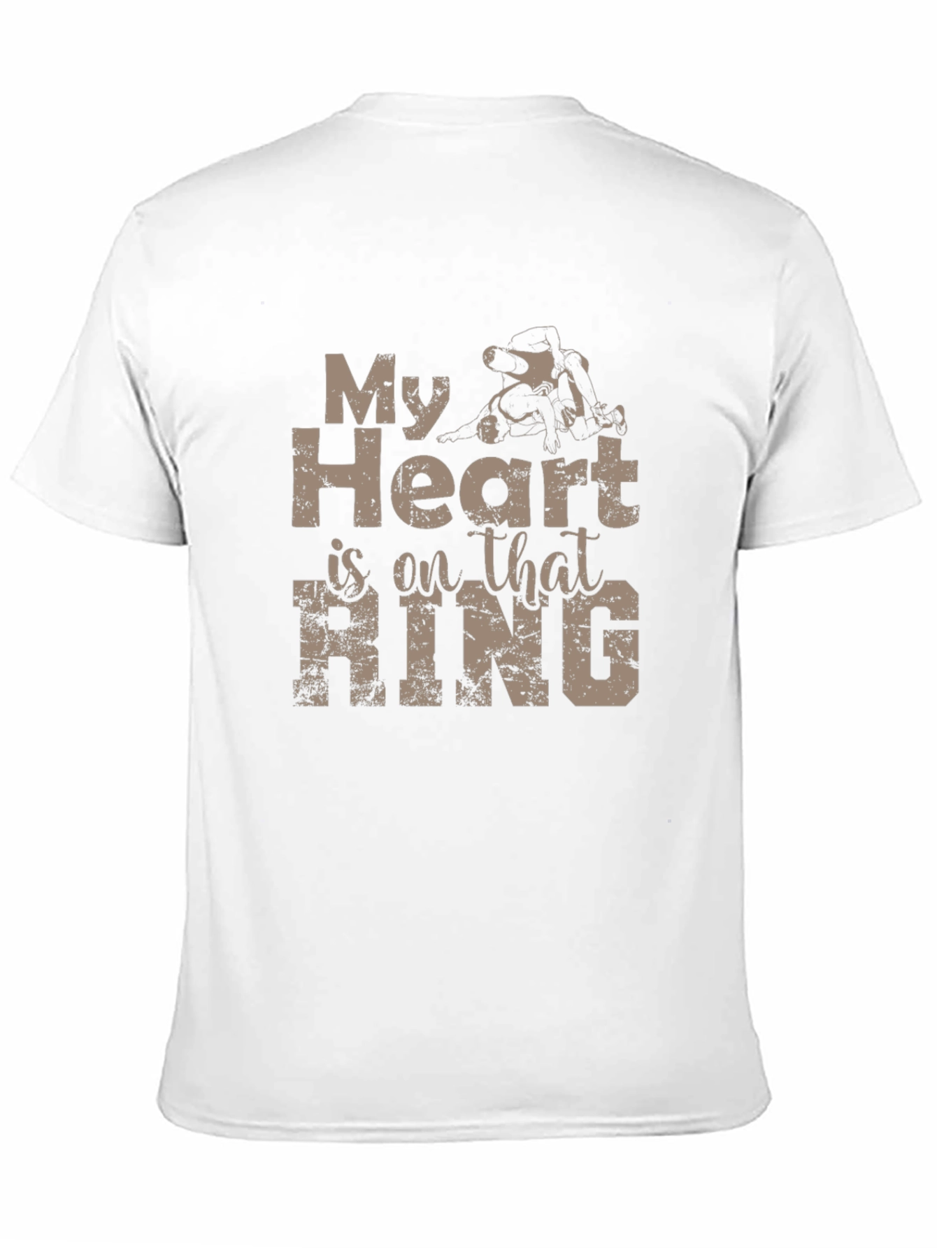 Wrestling Heart T-Shirt - Ring Sport Tee