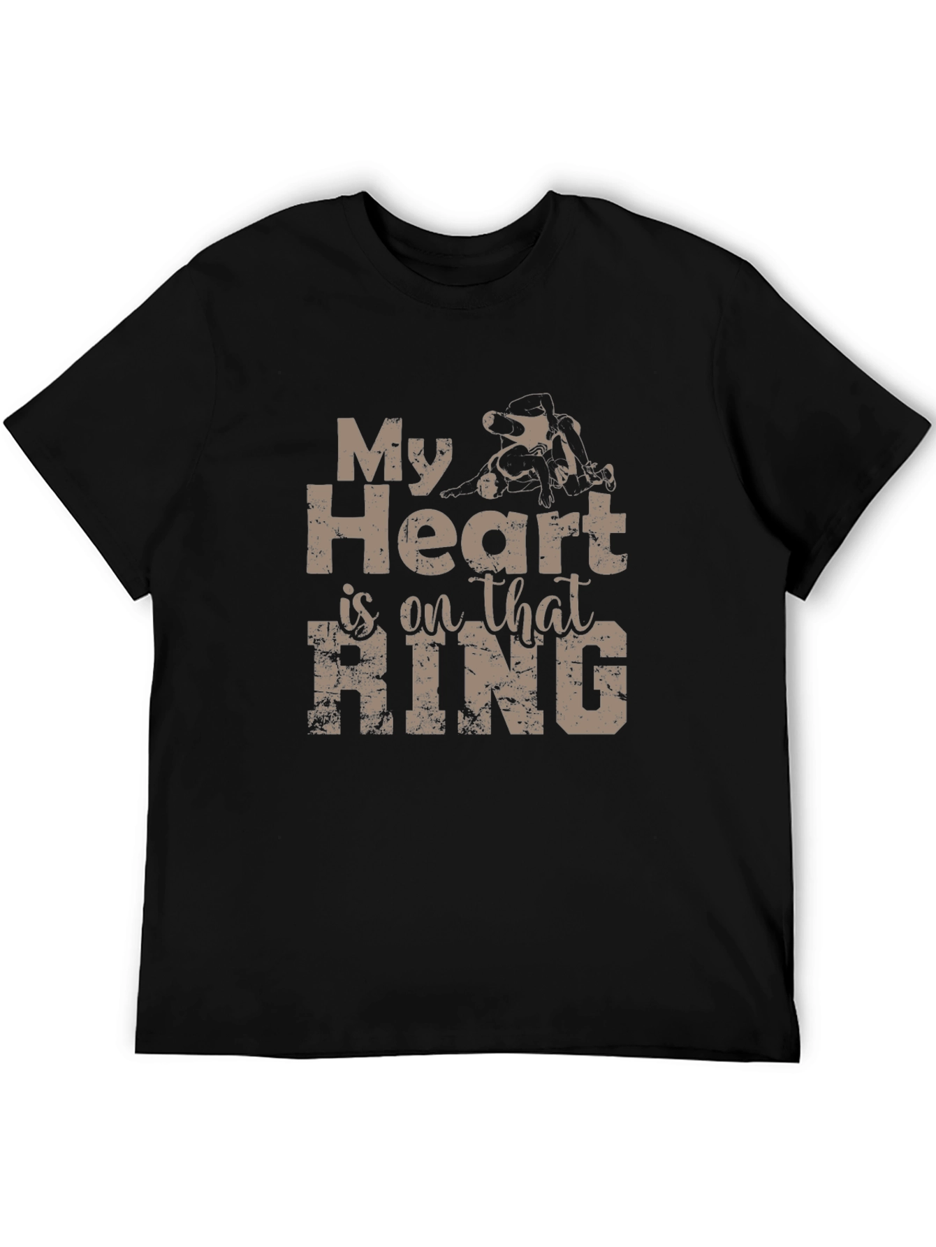 Wrestling Heart T-Shirt - Ring Sport Tee