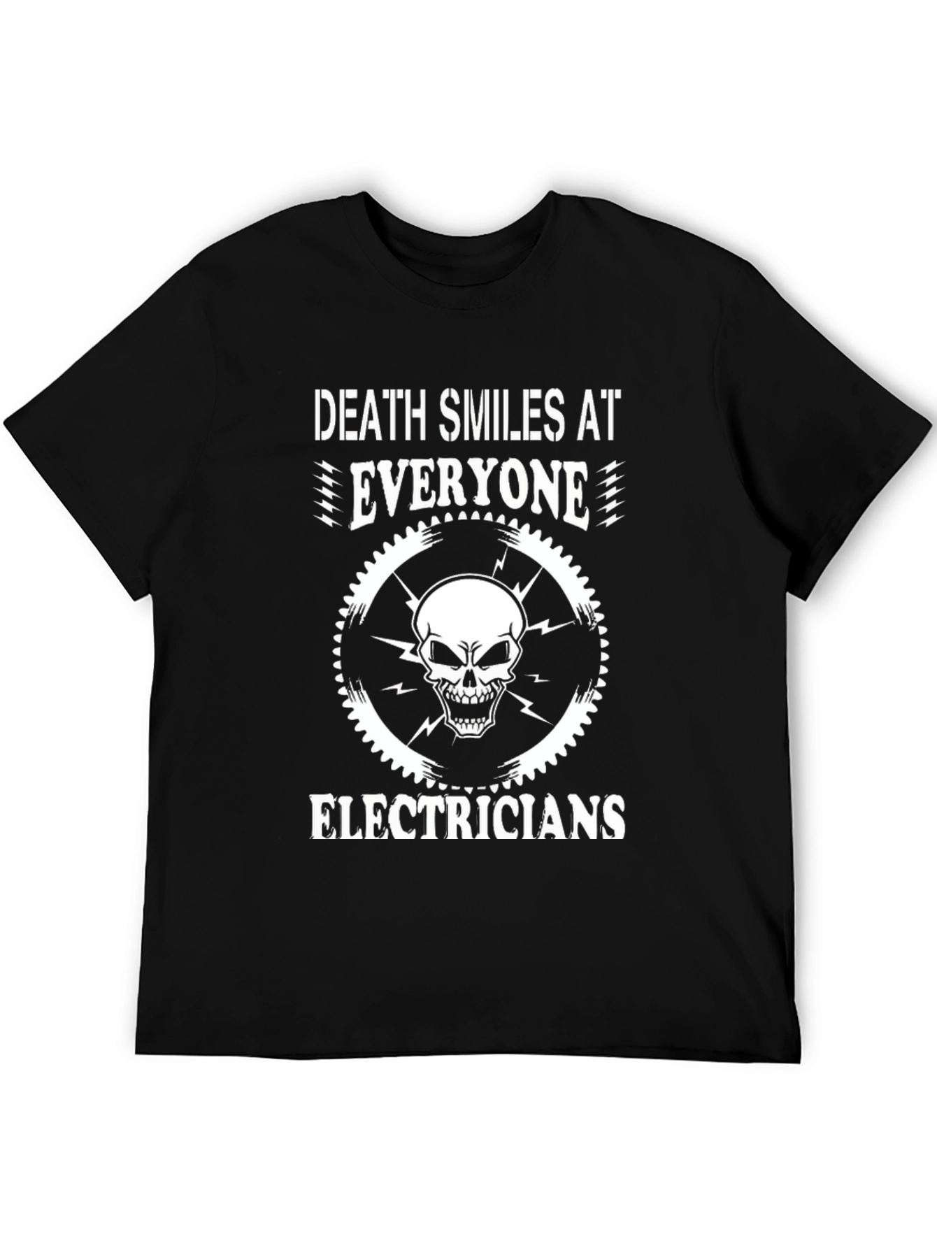 Death Smiles Electricians T-Shirt