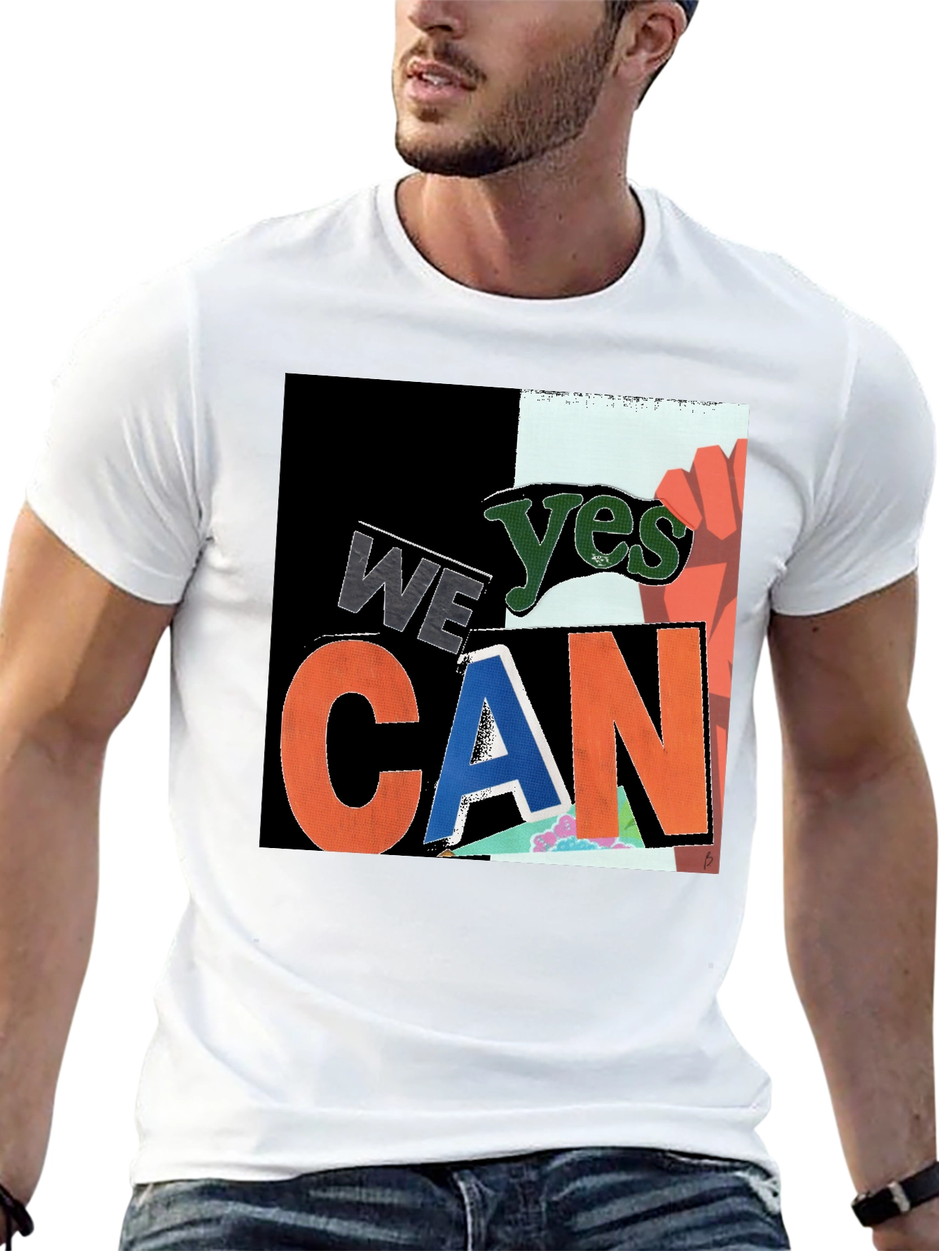 We Yes Can T-Shirt - Inspirational Graphic Tee