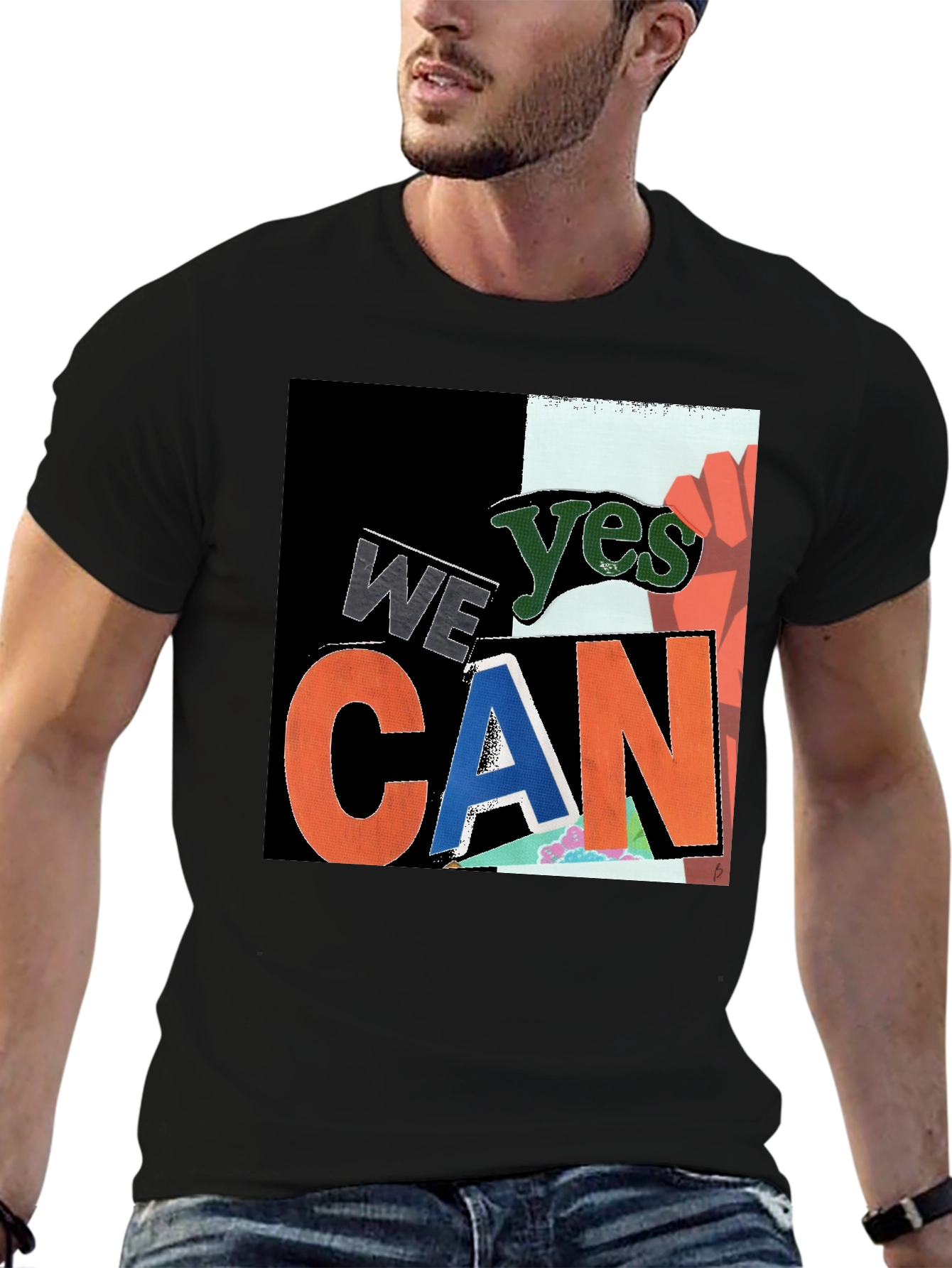 We Yes Can T-Shirt - Inspirational Graphic Tee