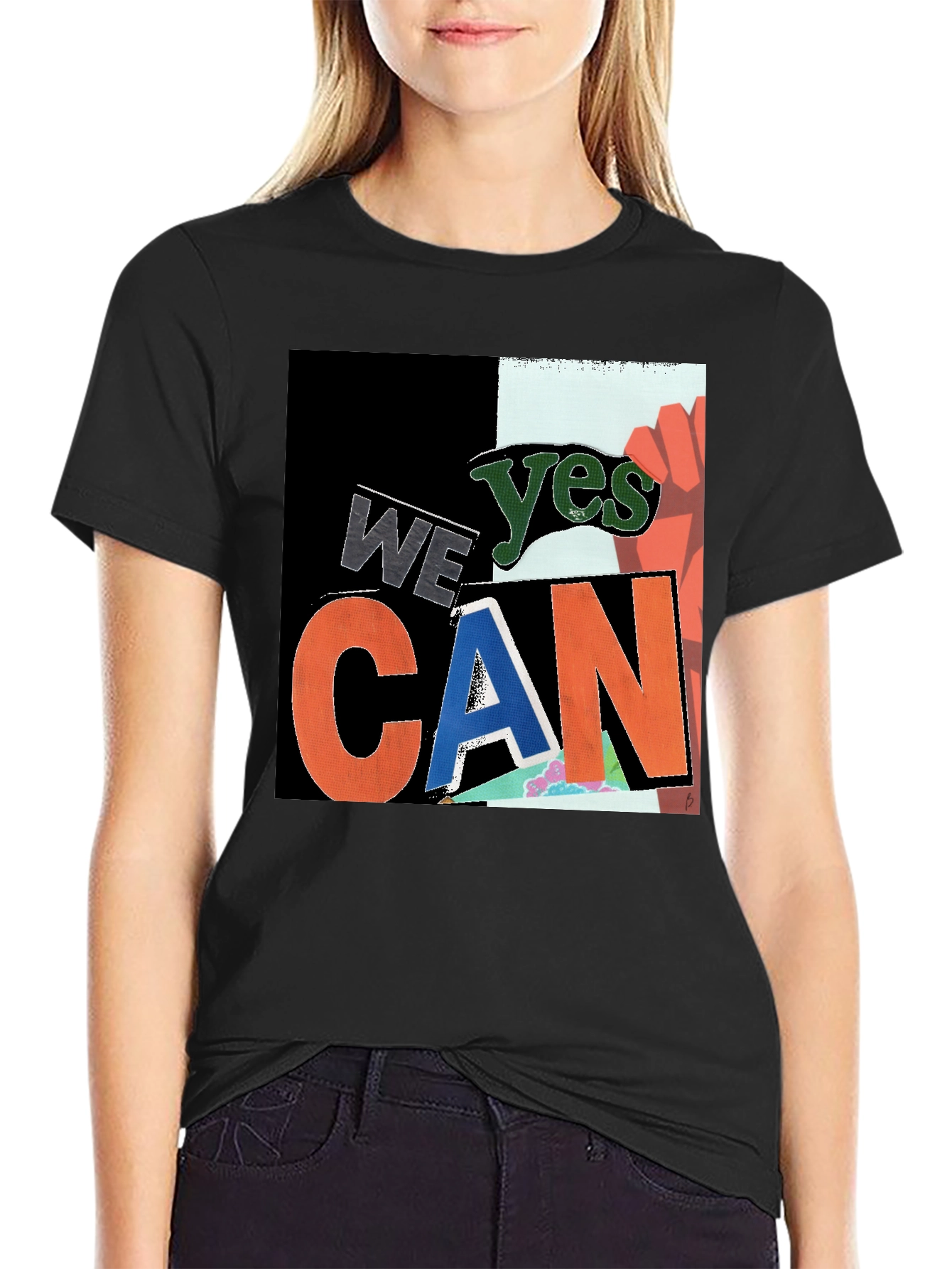 We Yes Can T-Shirt - Inspirational Graphic Tee