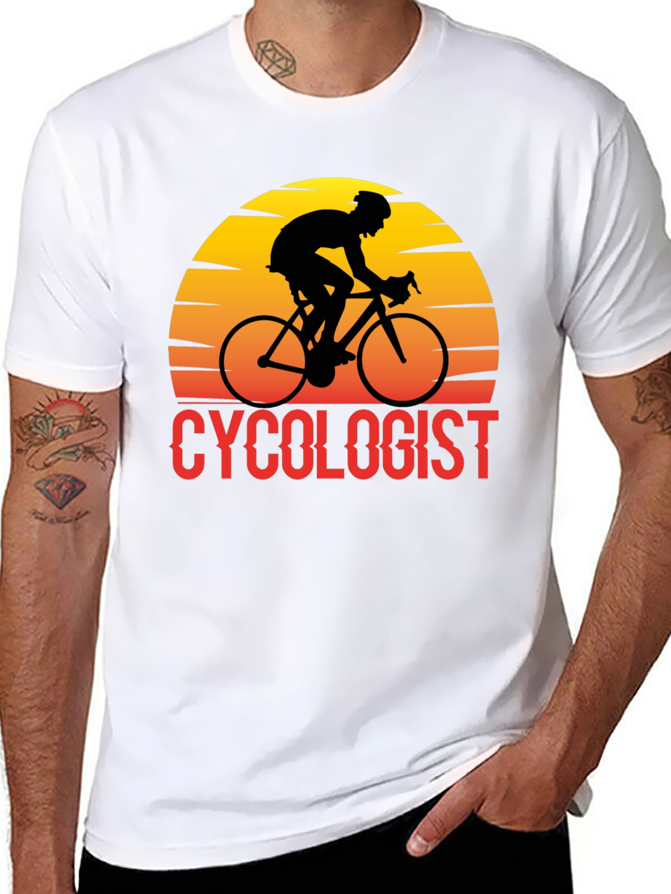 Cyclologist T-Shirt - Retro Cyclist Design