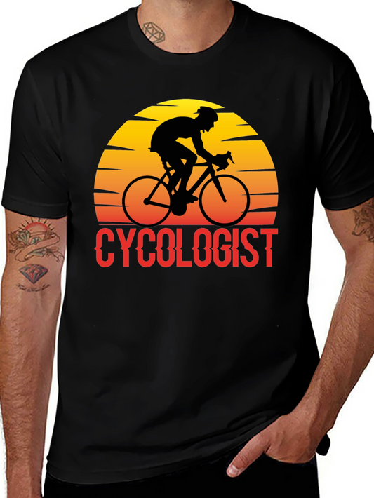Cyclologist T-Shirt - Retro Cyclist Design