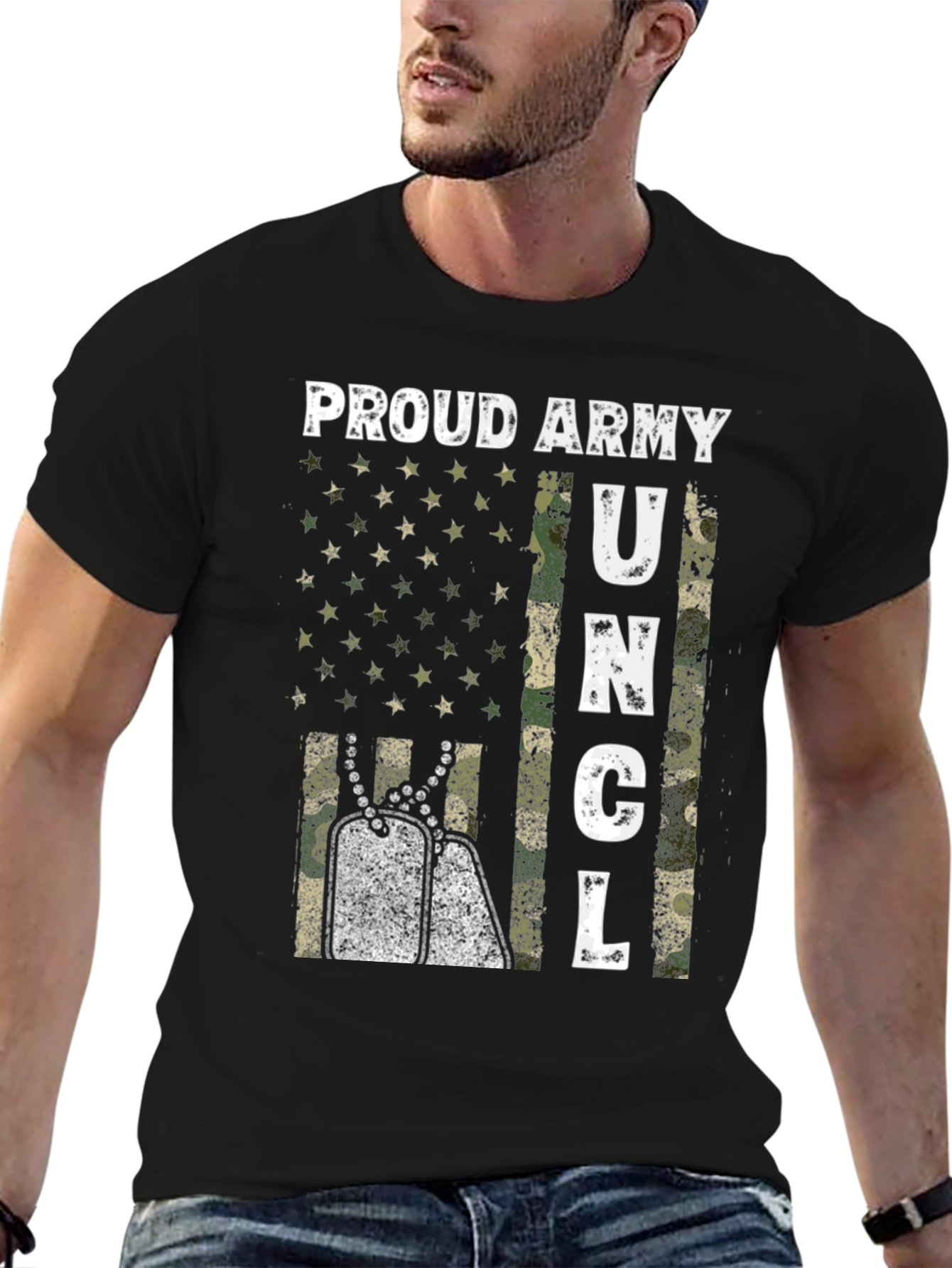 Proud Army Uncle T-Shirt - Military Family Pride