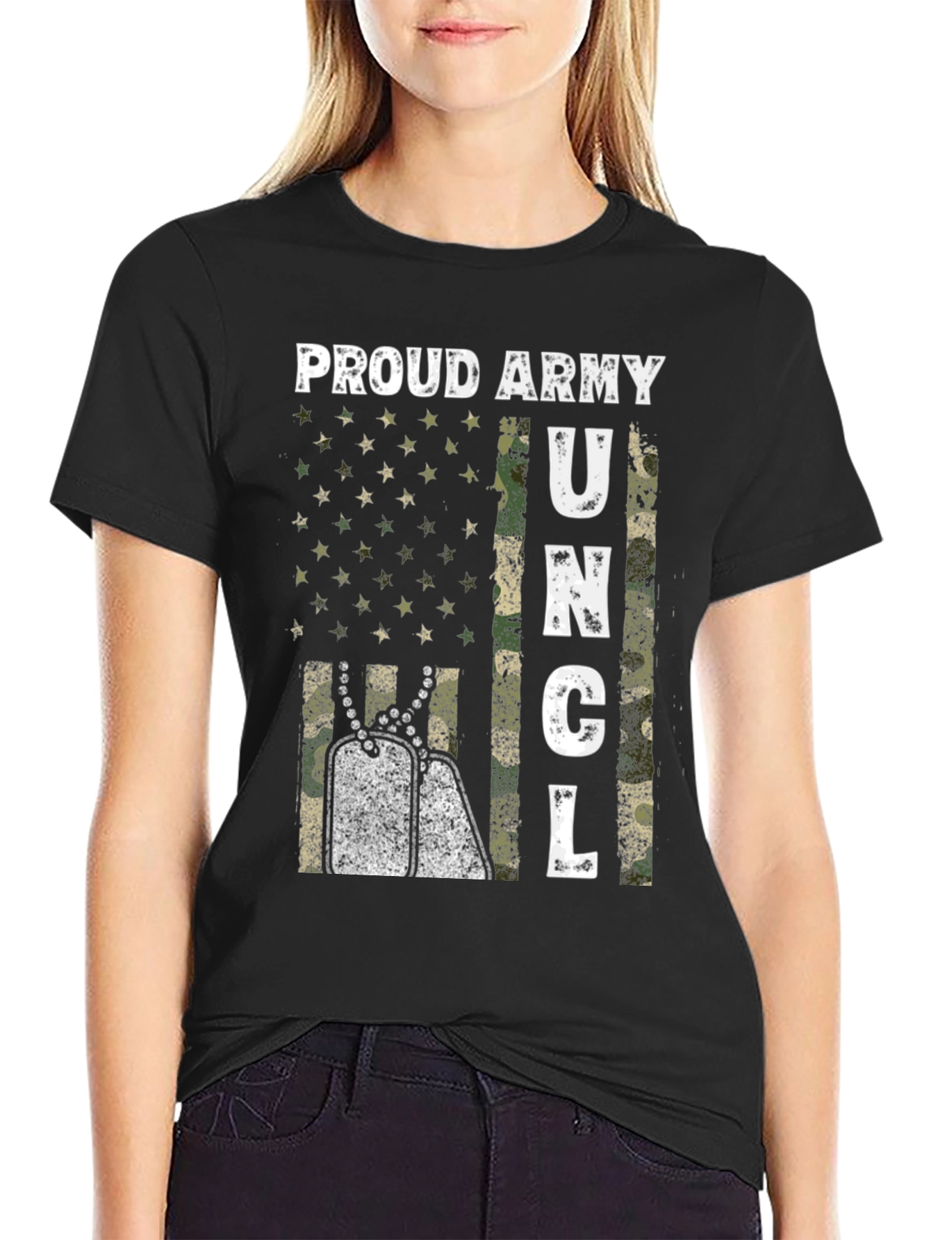 Proud Army Uncle T-Shirt - Military Family Pride