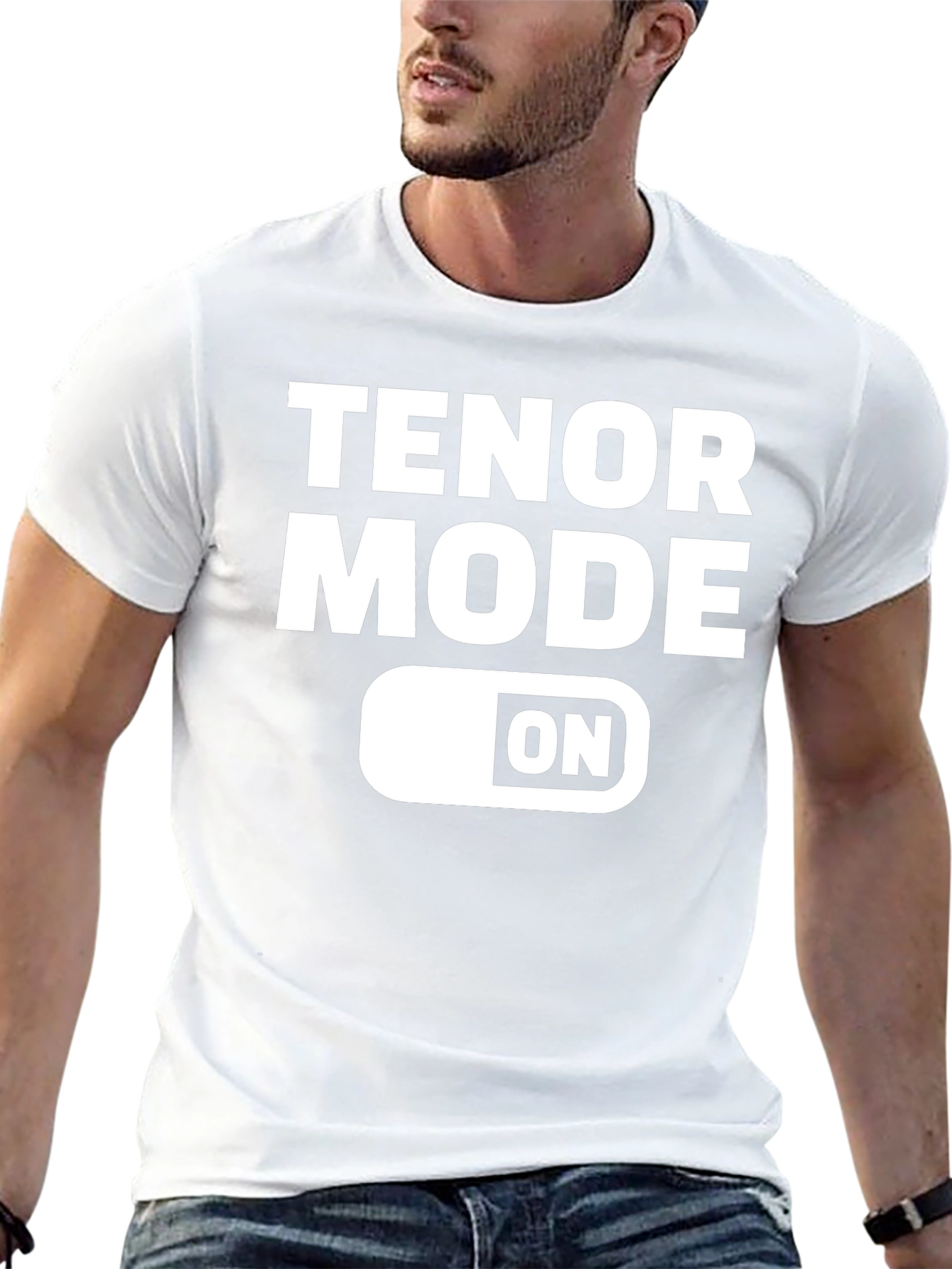 Tenor Mode ON T-Shirt - Music Lover Tee