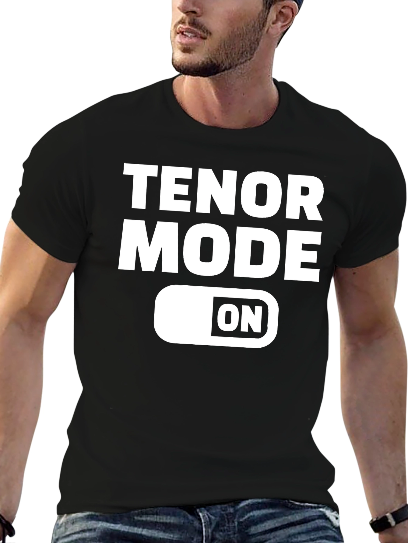 Tenor Mode ON T-Shirt - Music Lover Tee