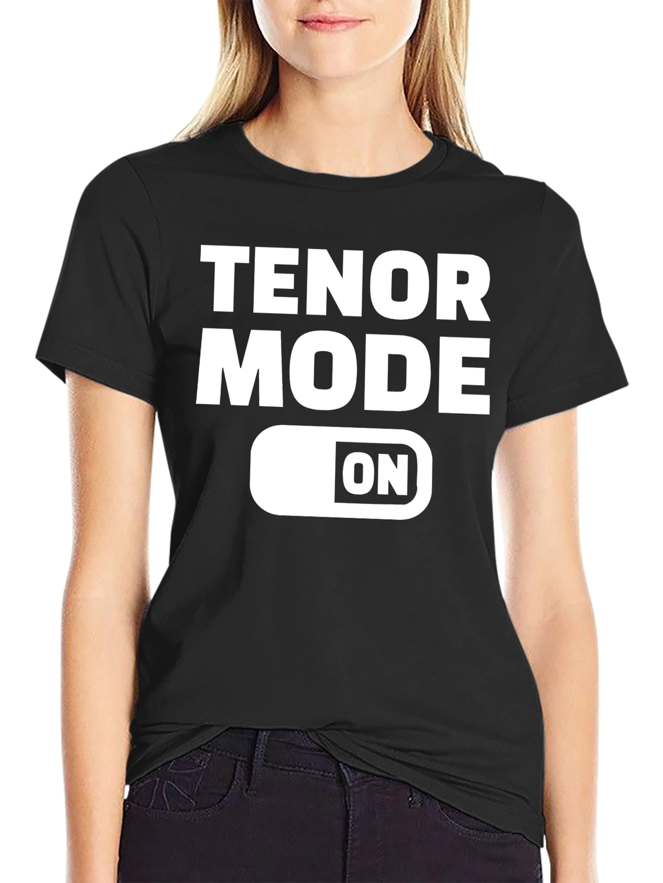 Tenor Mode ON T-Shirt - Music Lover Tee