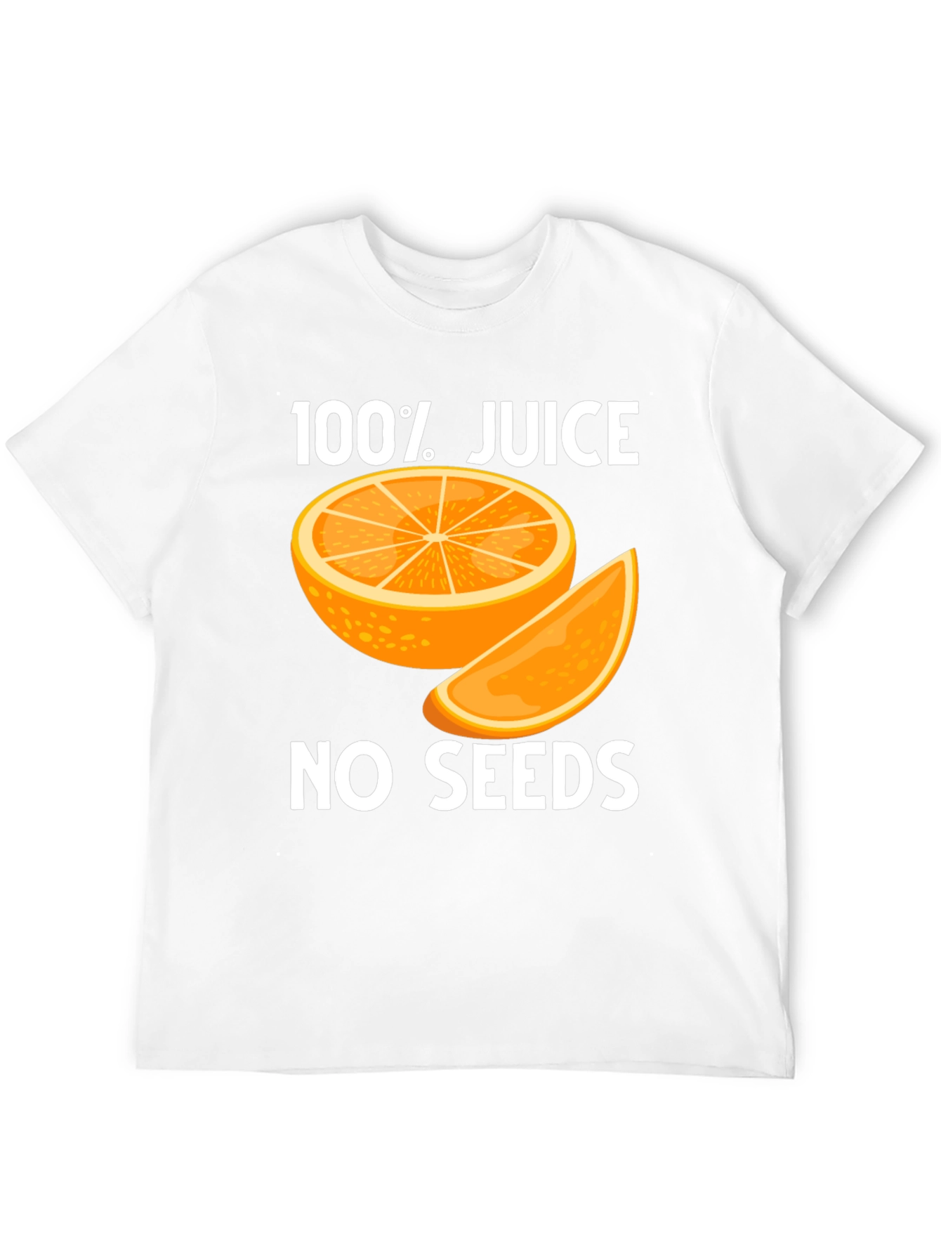 100% Juice No Seeds Black T-Shirt