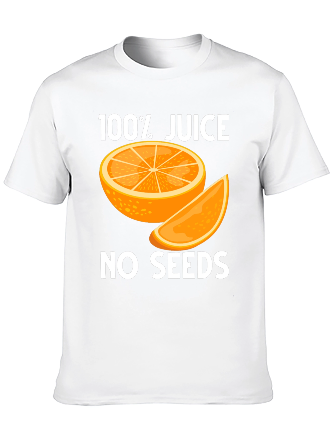 100% Juice No Seeds Black T-Shirt