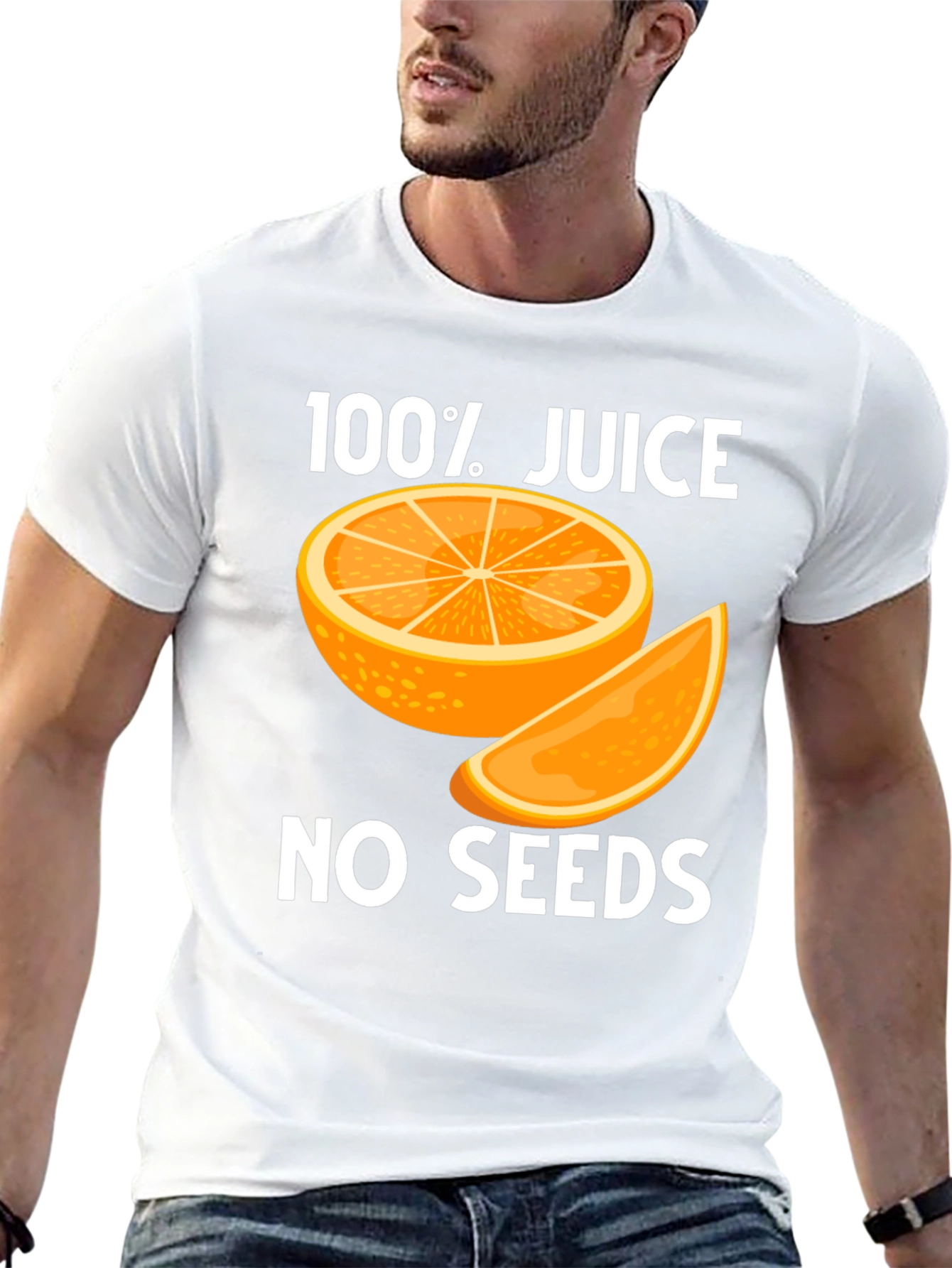 100% Juice No Seeds Black T-Shirt