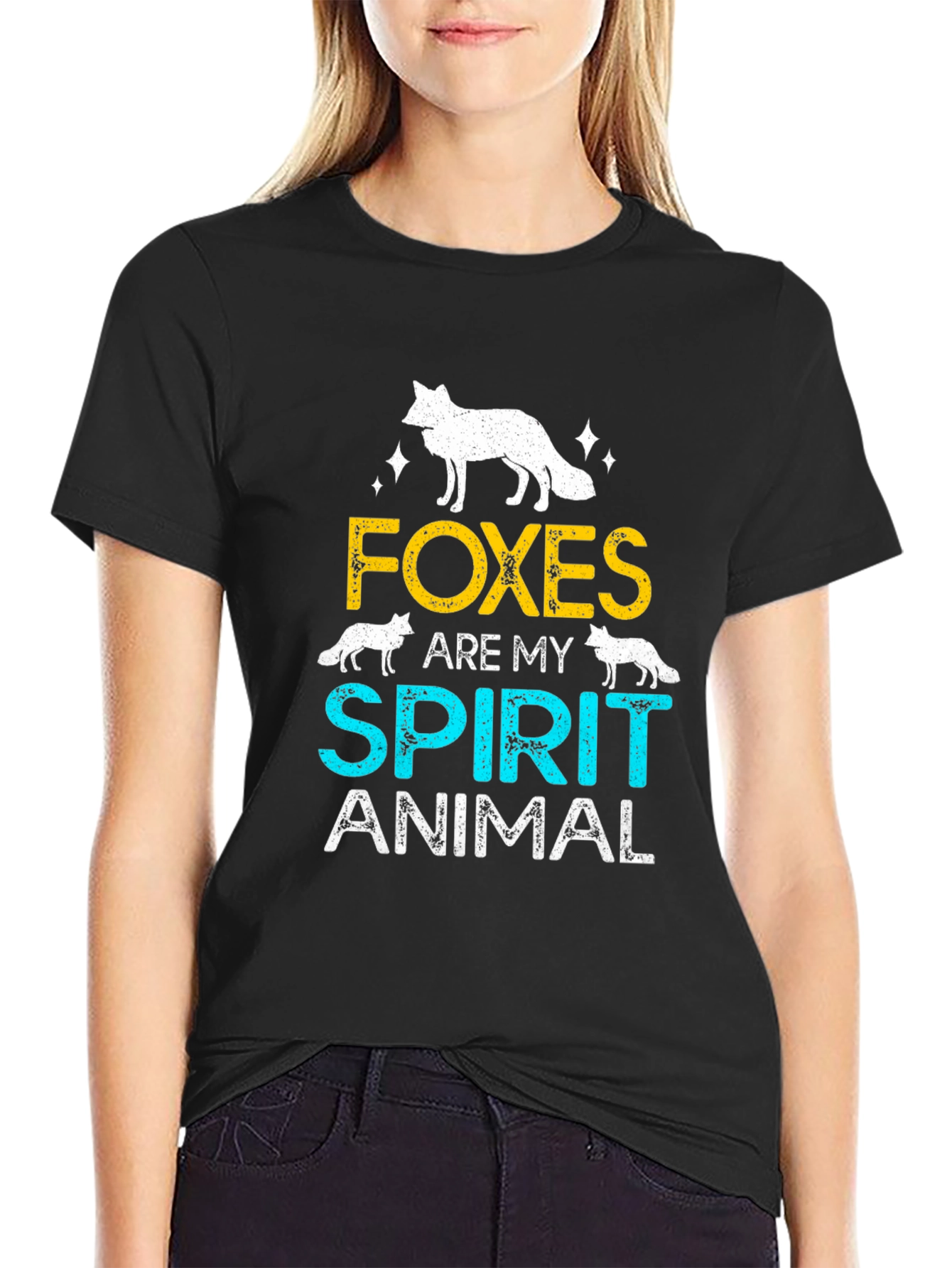 Fox Spirit Animal Graphic Tee