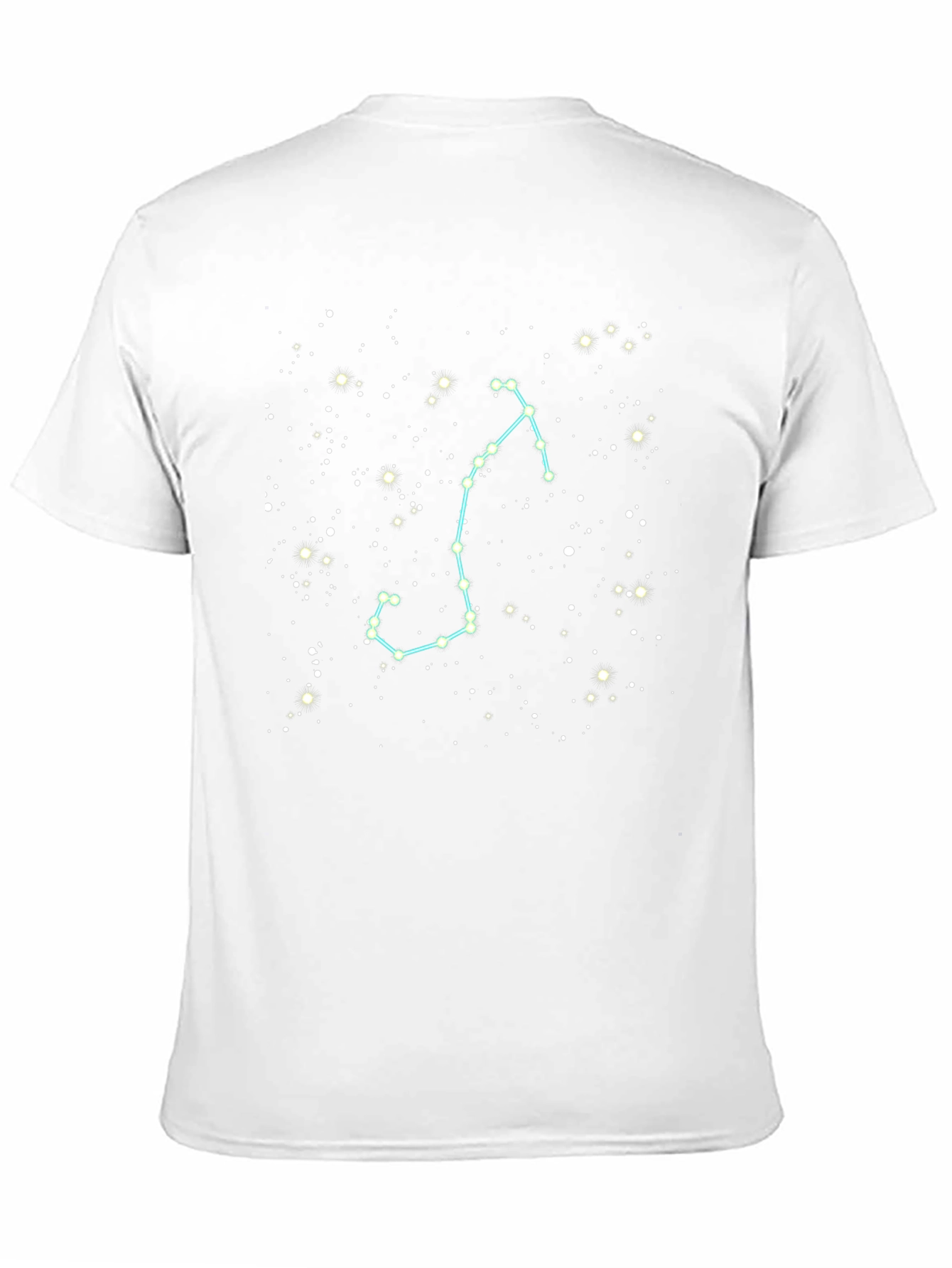 Scorpio Constellation Graphic Tee - Black