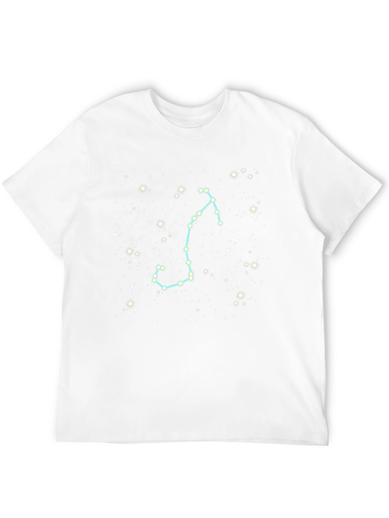 Scorpio Constellation Graphic Tee - Black