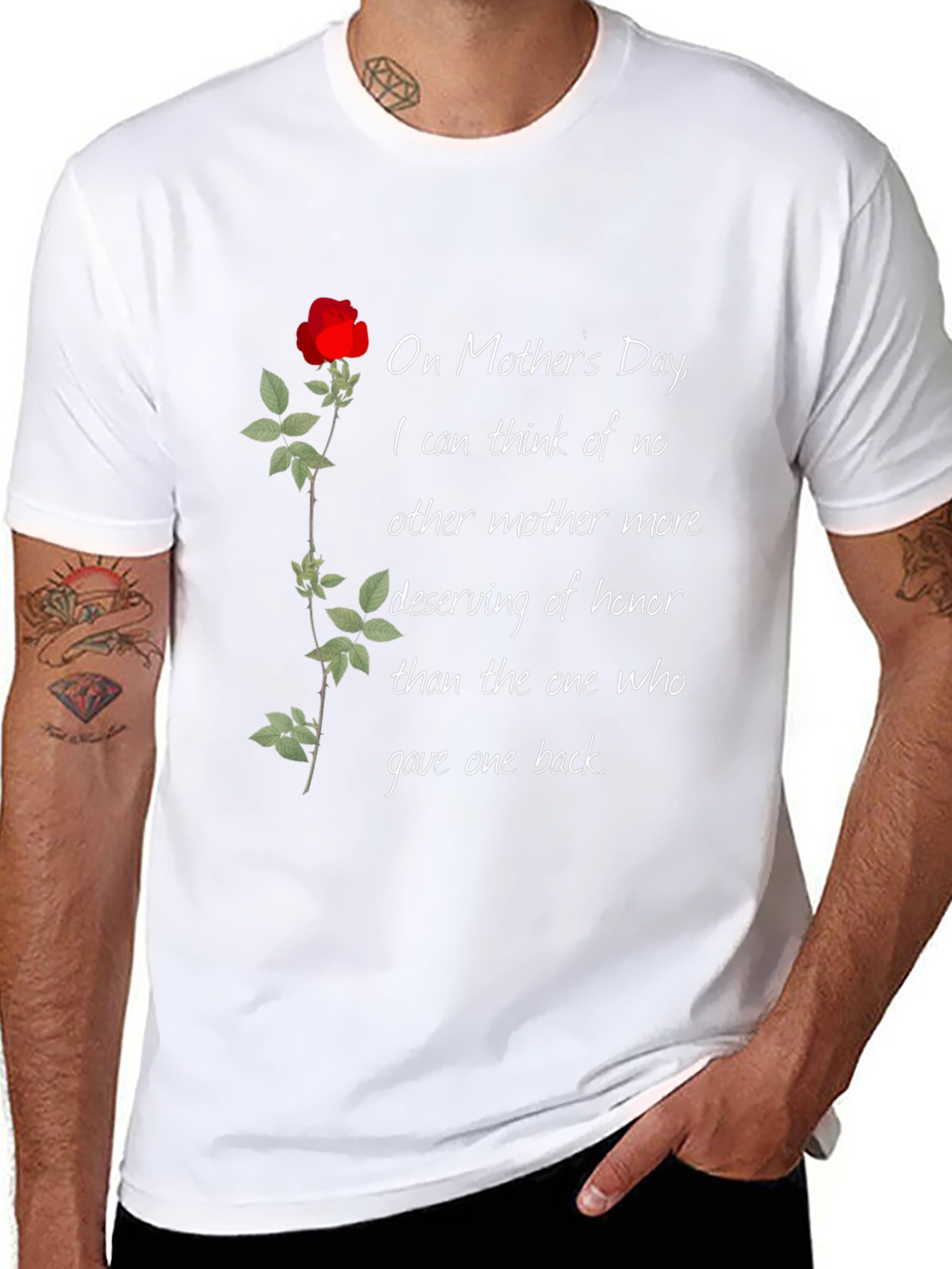 Mothers Day Rose T-Shirt