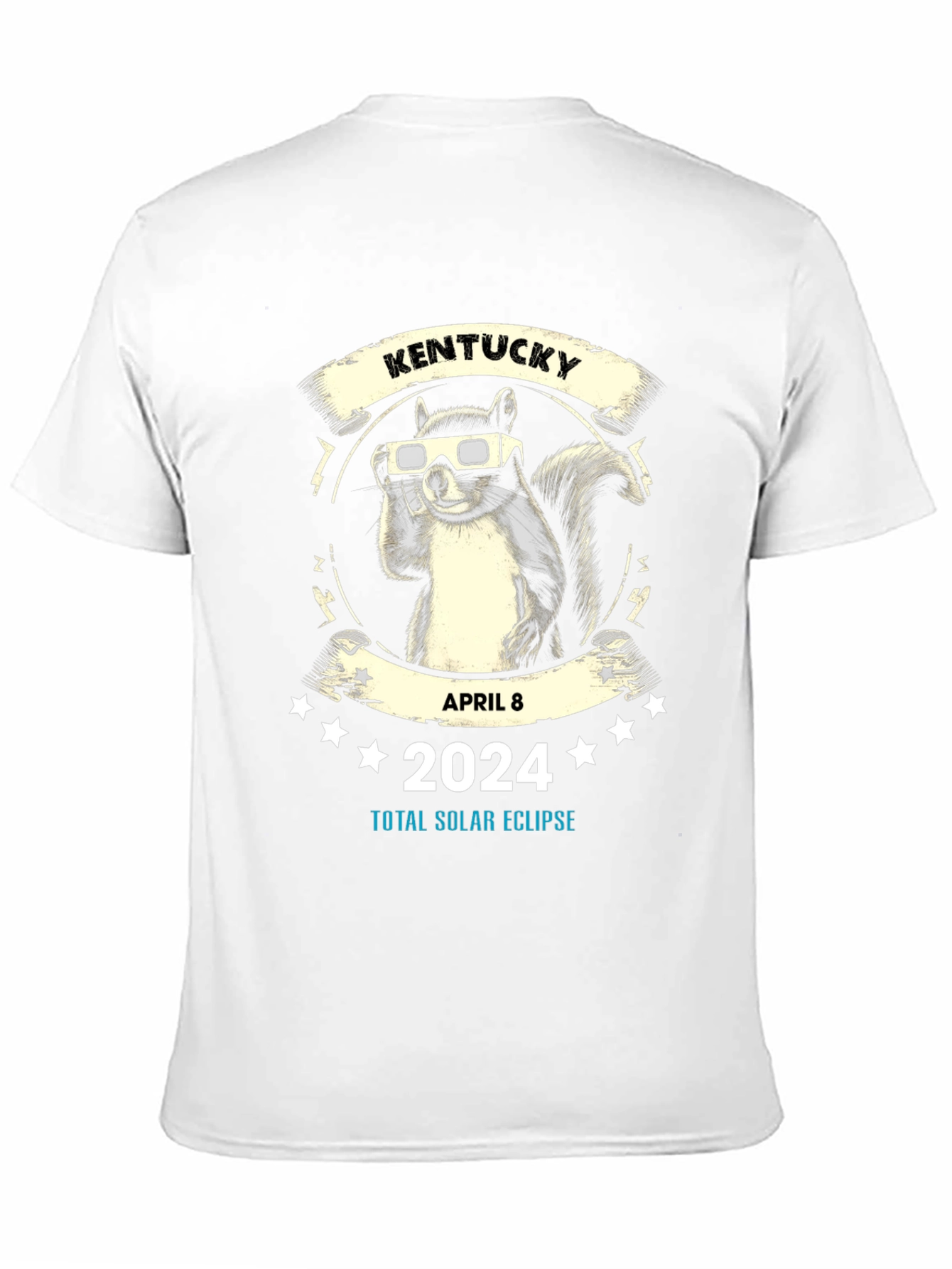 Kentucky Solar Eclipse 2024 Squirrel T-Shirt