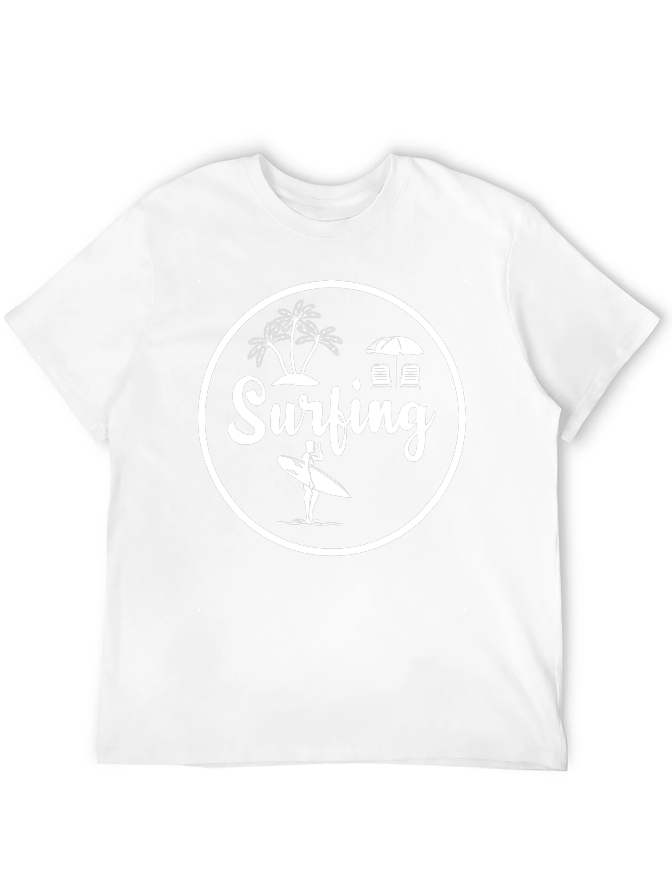 Surfing Graphic Tee - Beach Lifestyle T-Shirt