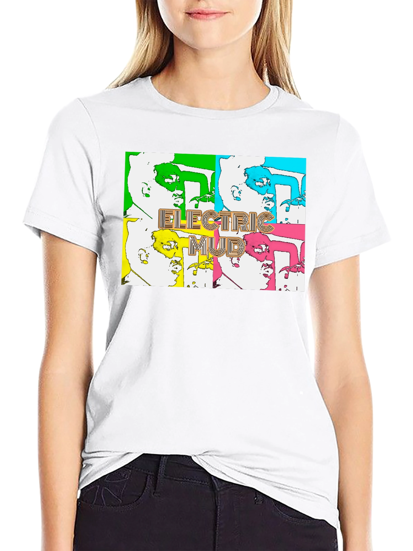 Electric Mud Graphic Tee - Retro Design
