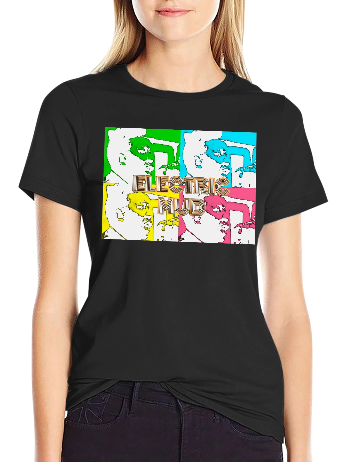 Electric Mud Graphic Tee - Retro Design