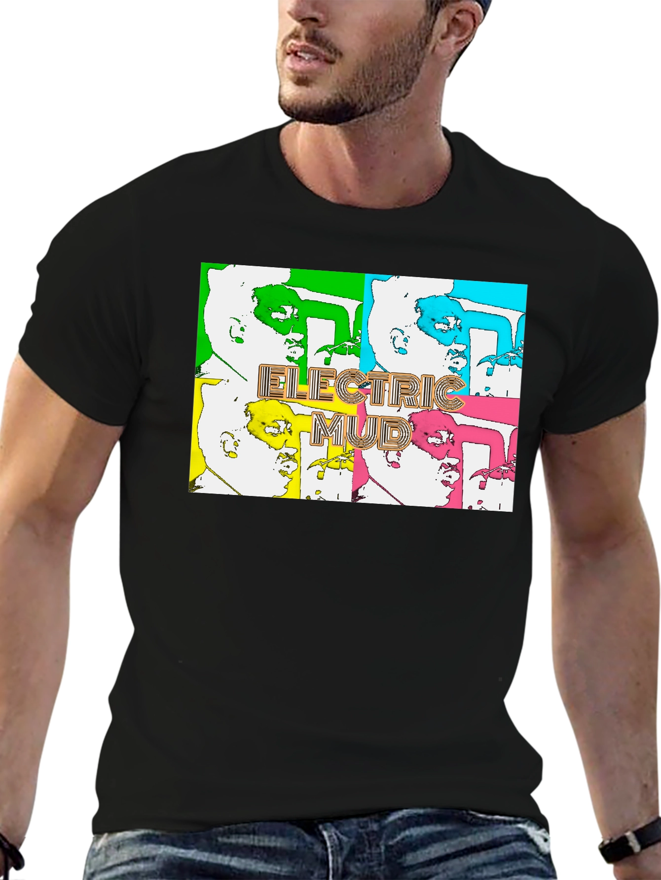 Electric Mud Graphic Tee - Retro Design