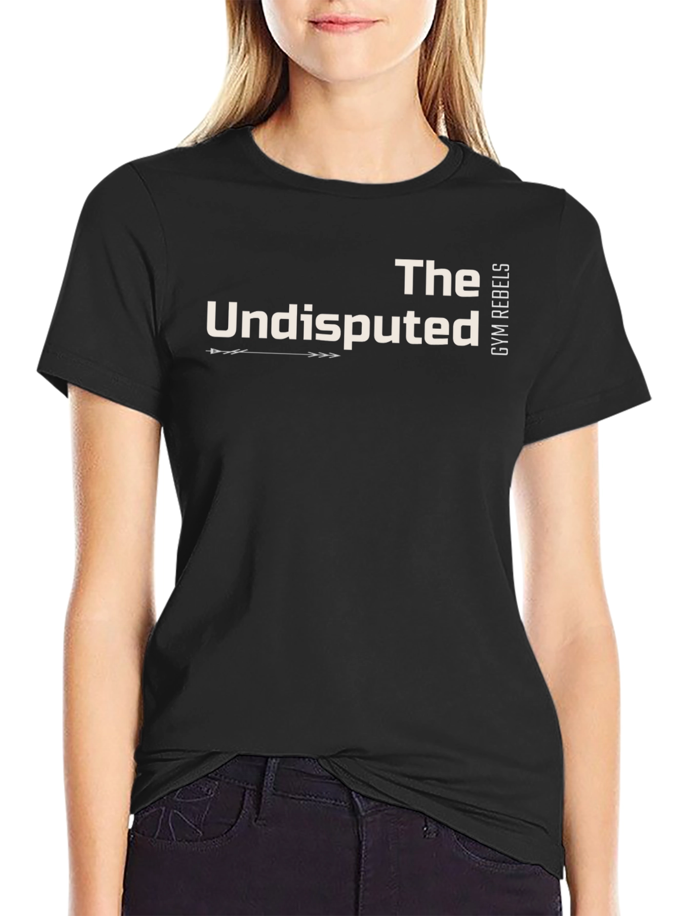 The Undisputed Gym Rebels Black T-Shirt