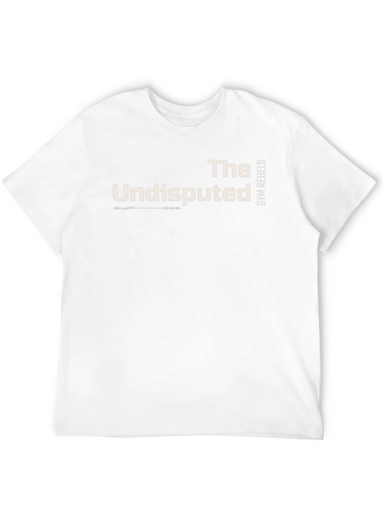 The Undisputed Gym Rebels Black T-Shirt