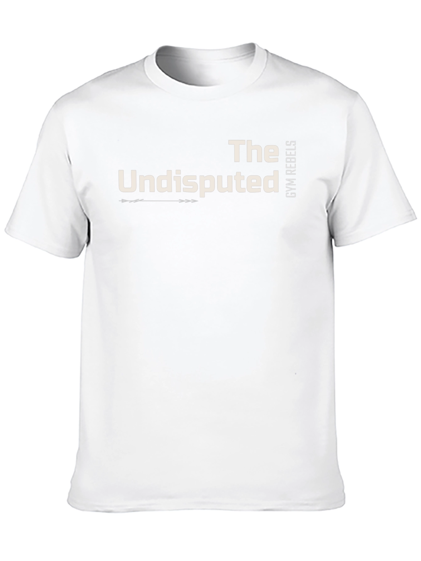 The Undisputed Gym Rebels Black T-Shirt