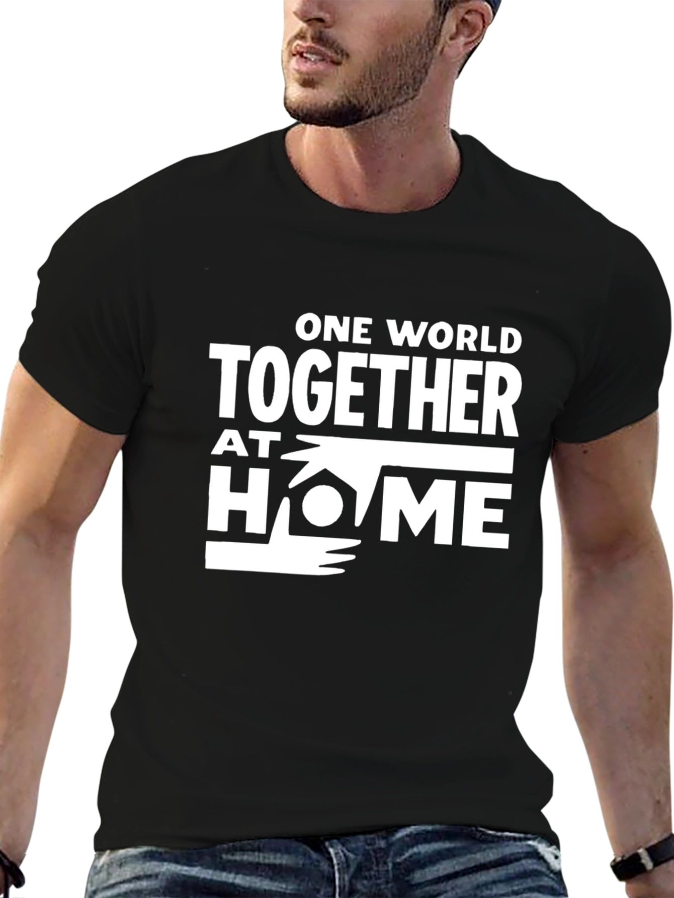 One World Together At Home Graphic Tee