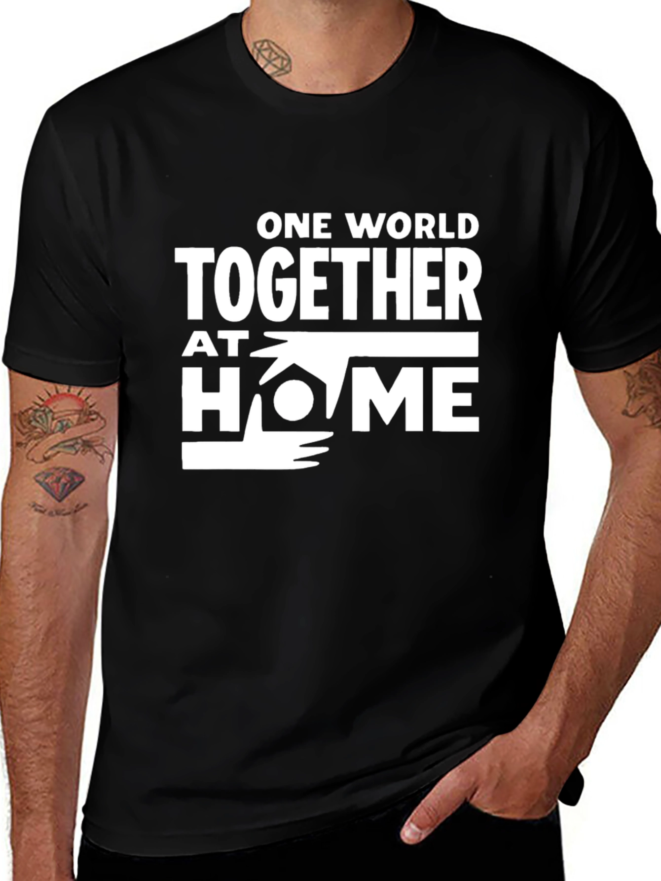 One World Together At Home Graphic Tee