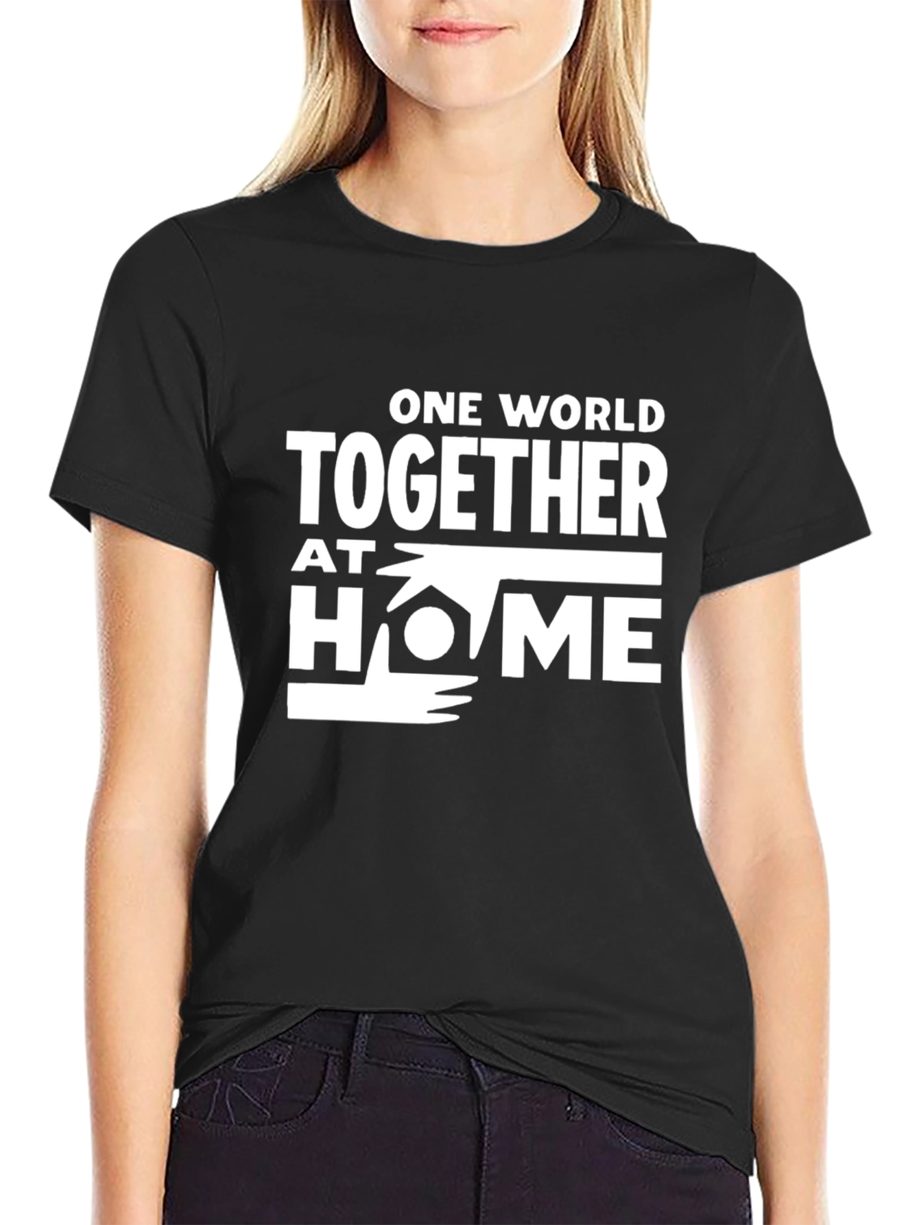 One World Together At Home Graphic Tee