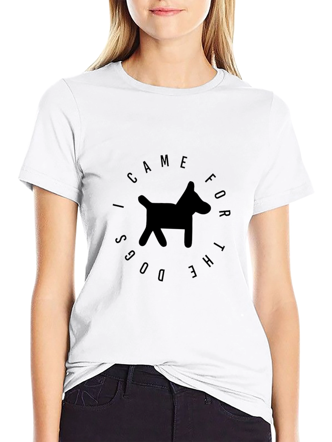 I Came For The Dogs Graphic Tee