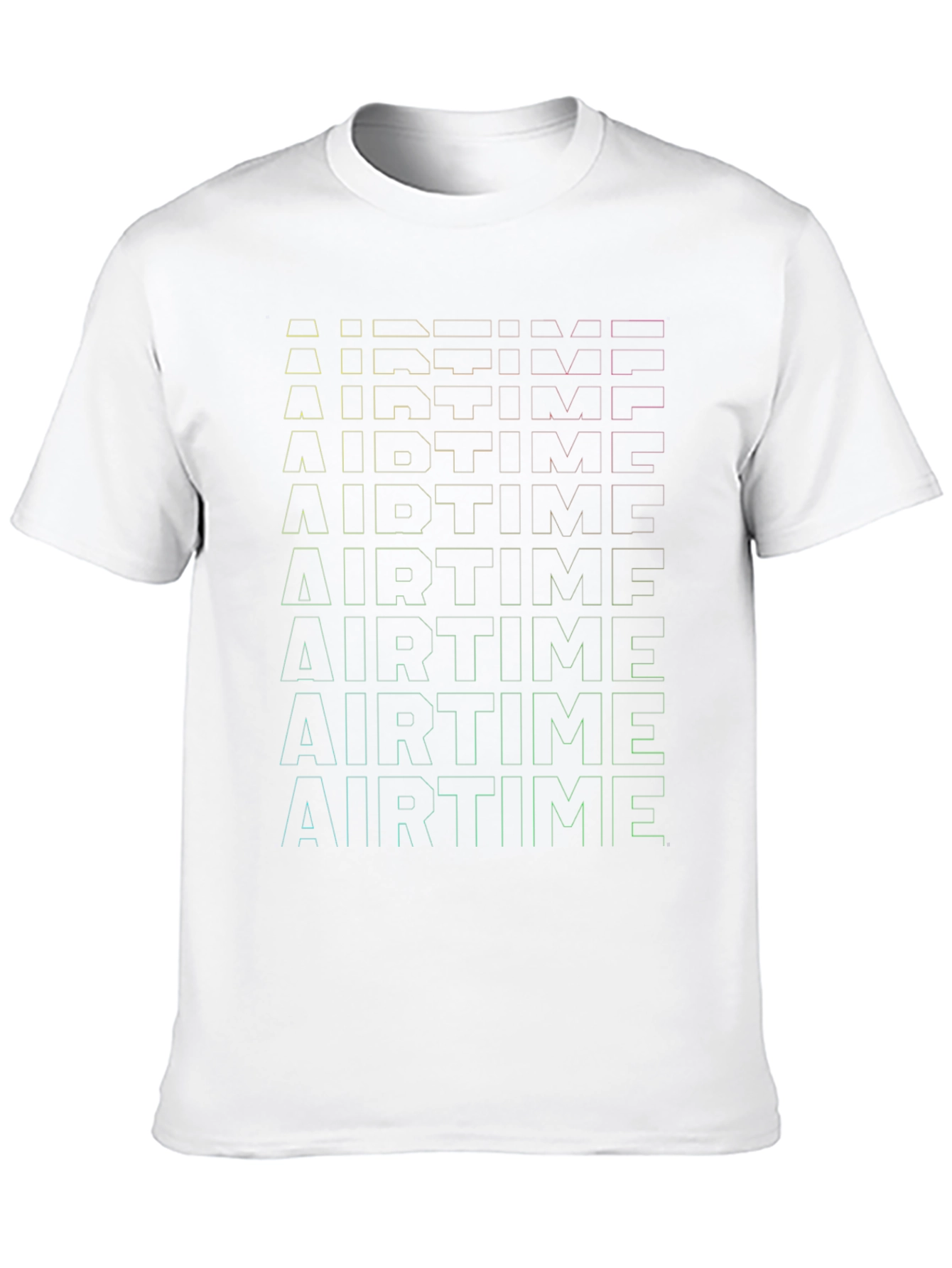 Airtime Graphic Print Black T-Shirt