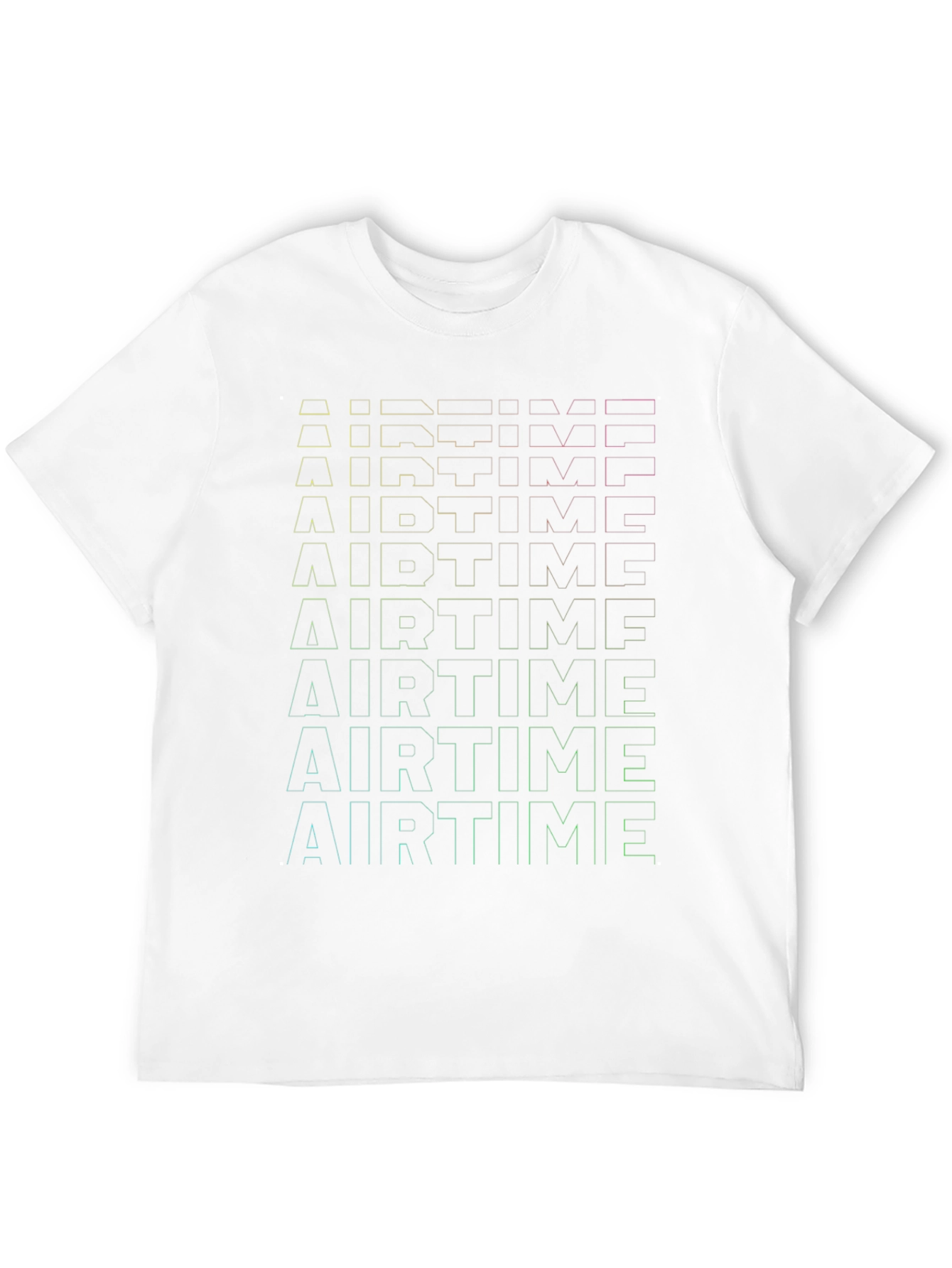 Airtime Graphic Print Black T-Shirt