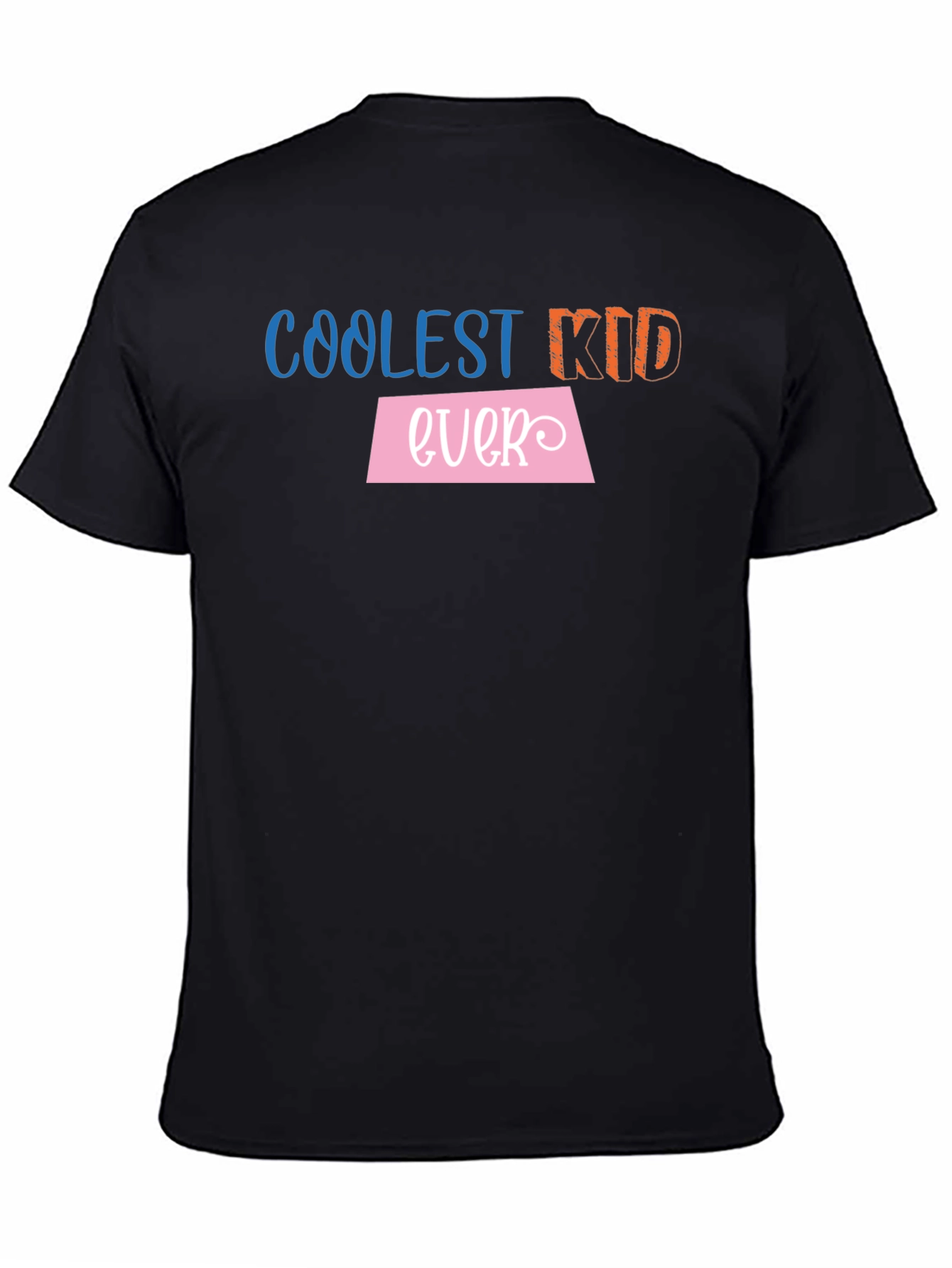 Coolest Kid Ever Black Graphic Tee