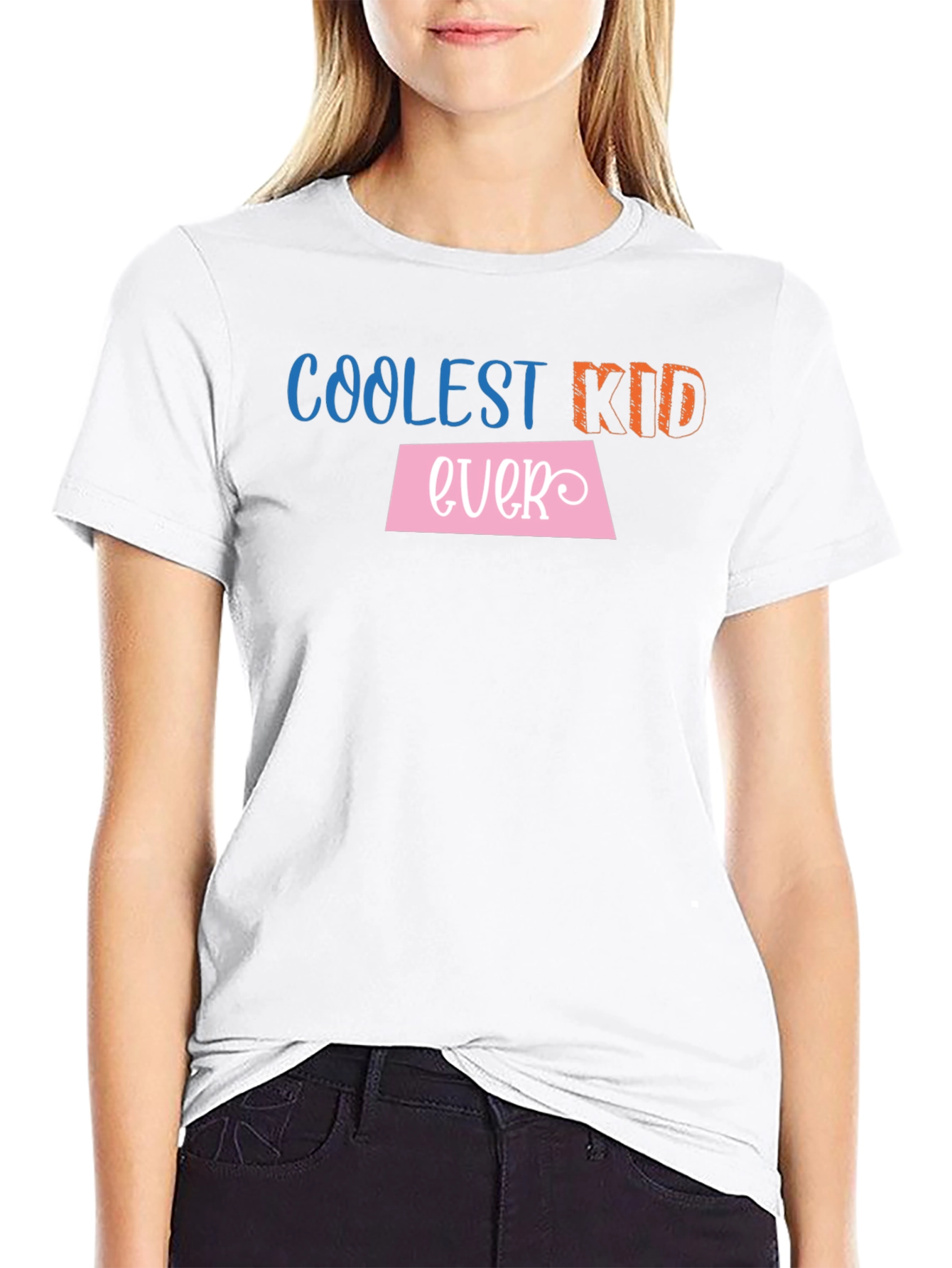 Coolest Kid Ever Black Graphic Tee