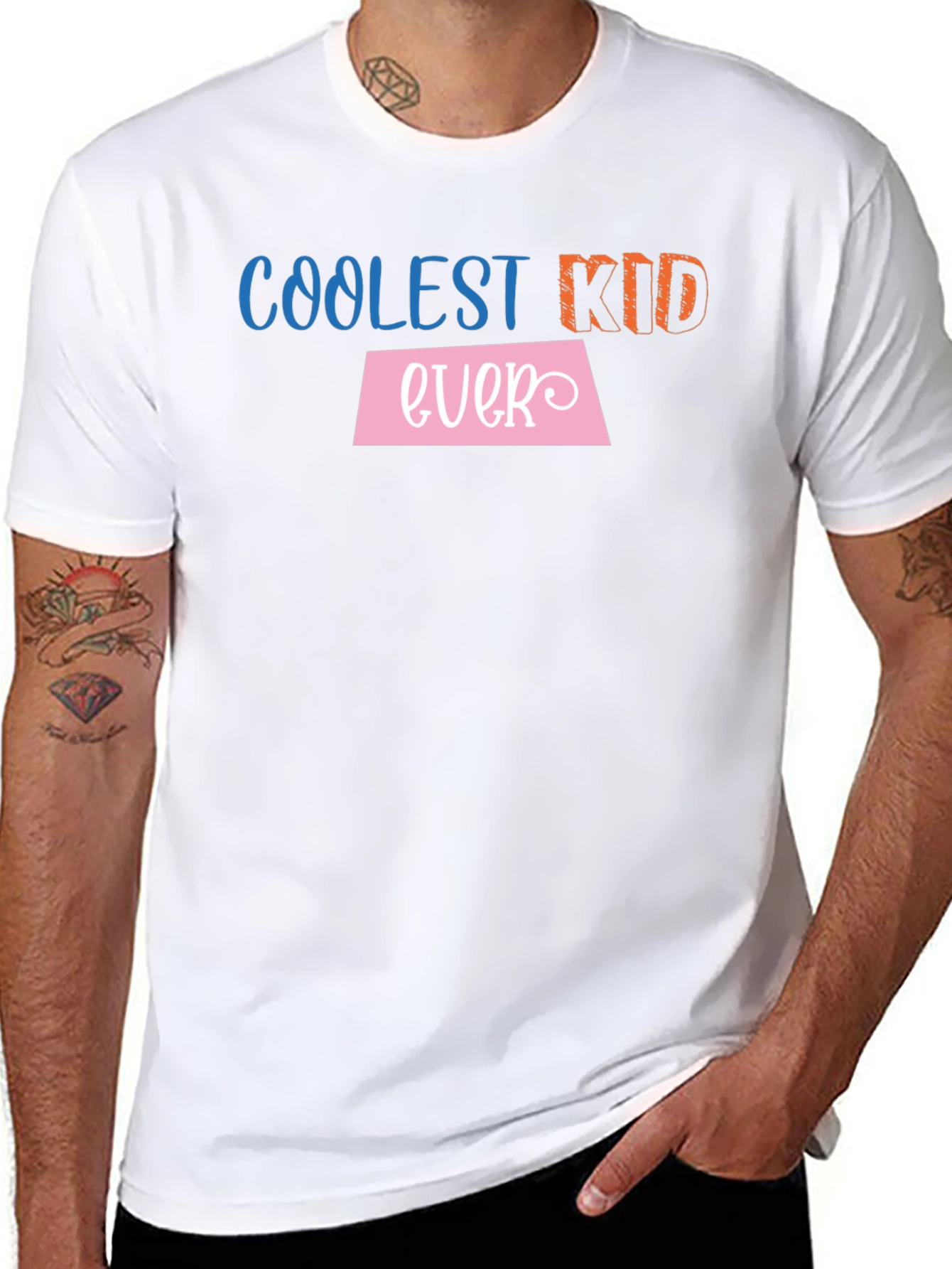 Coolest Kid Ever Black Graphic Tee