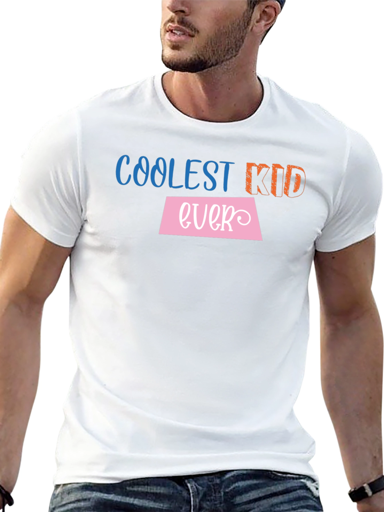 Coolest Kid Ever Black Graphic Tee
