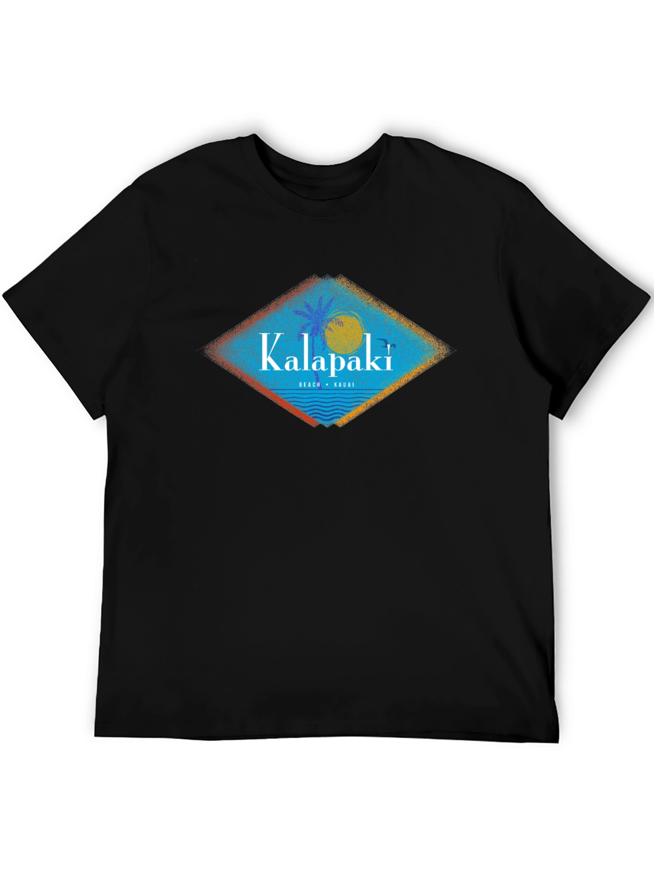 Kalapaki Beach Kauai Graphic T-Shirt