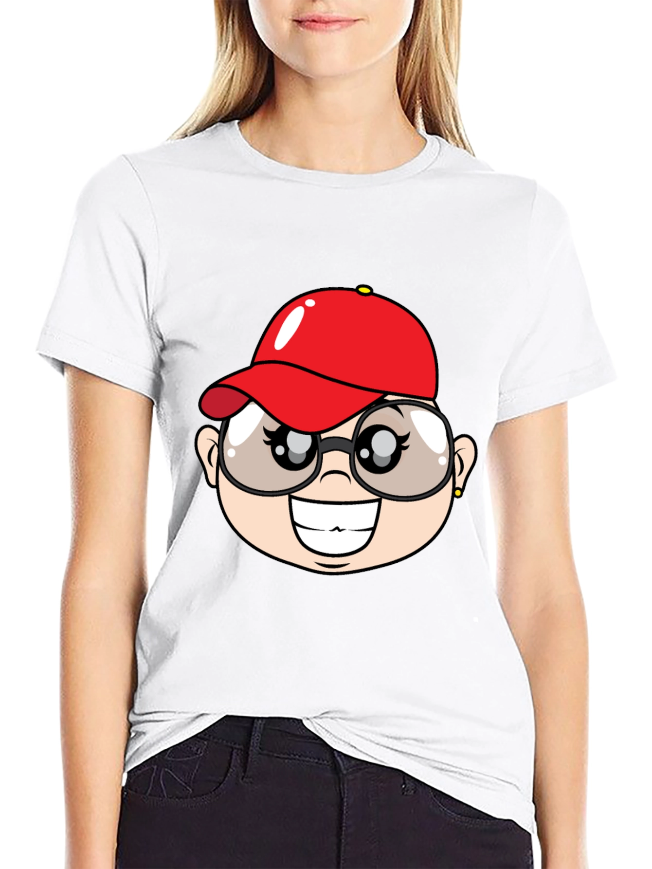 Cartoon Character Graphic Tee