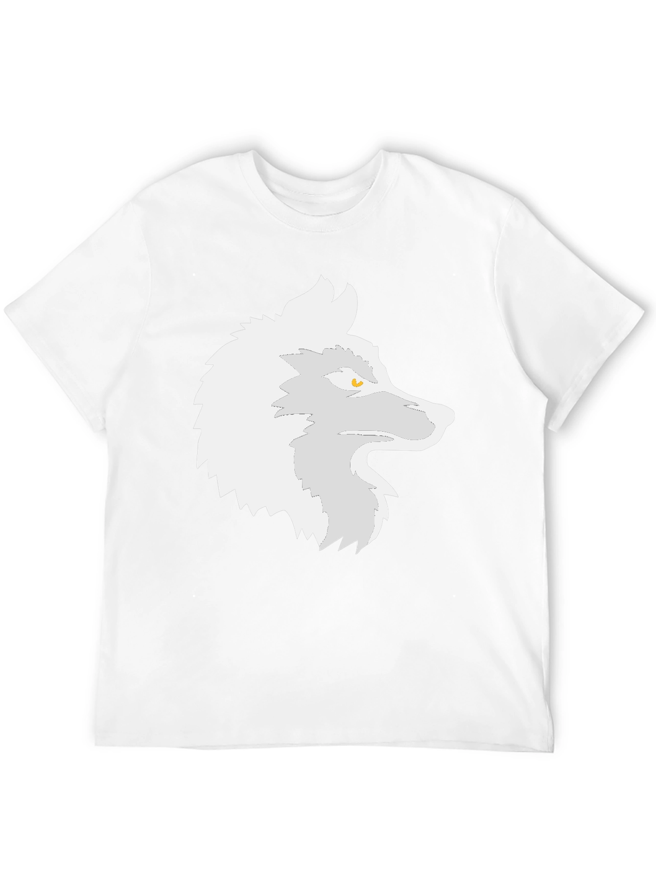 Cool Wolf Graphic Tee - Black Casual T-Shirt