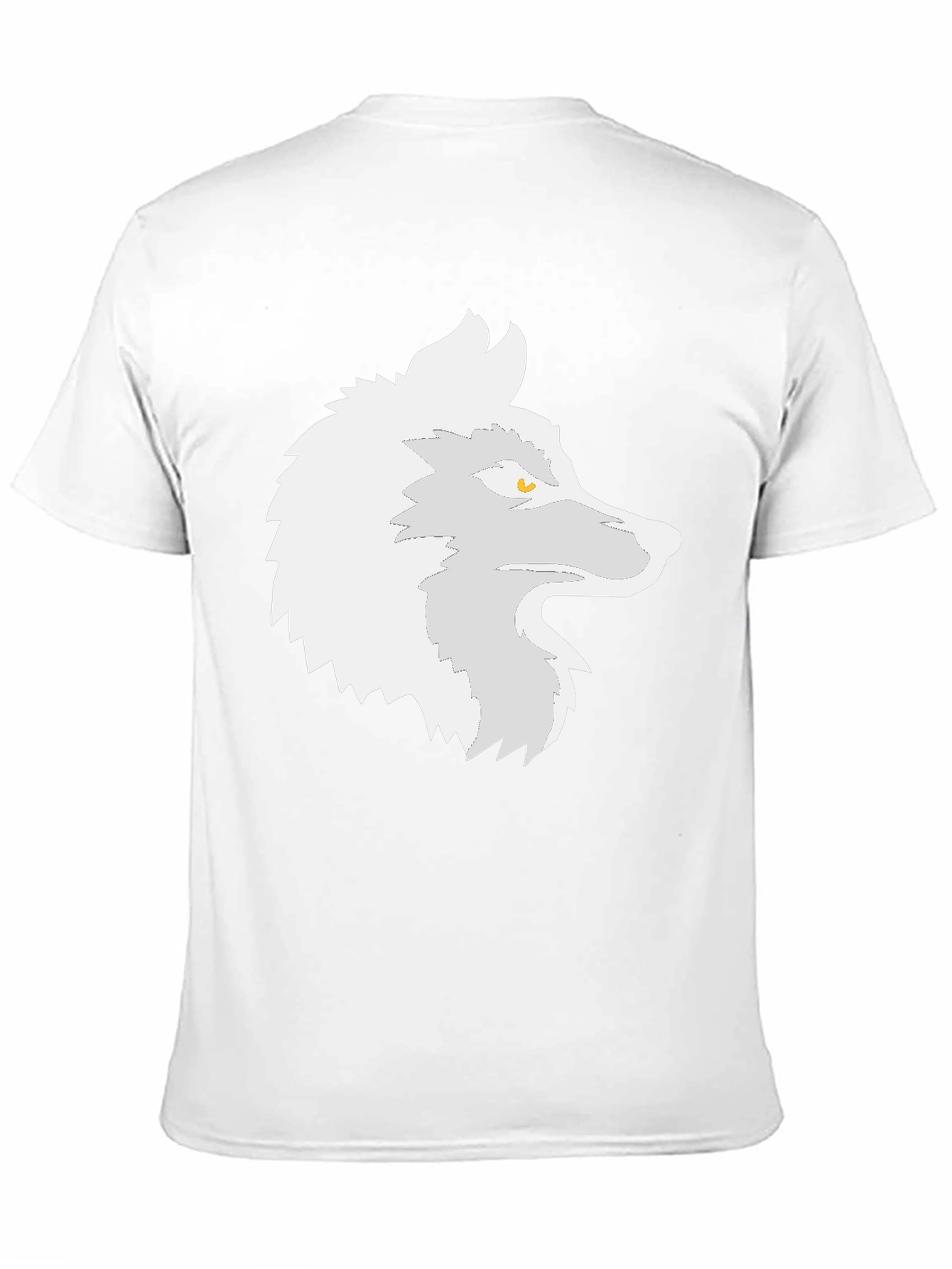 Cool Wolf Graphic Tee - Black Casual T-Shirt