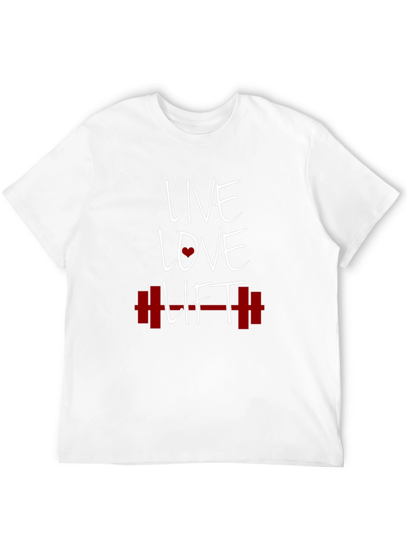 Live Love Lift Graphic Tee - Black Gym T-Shirt