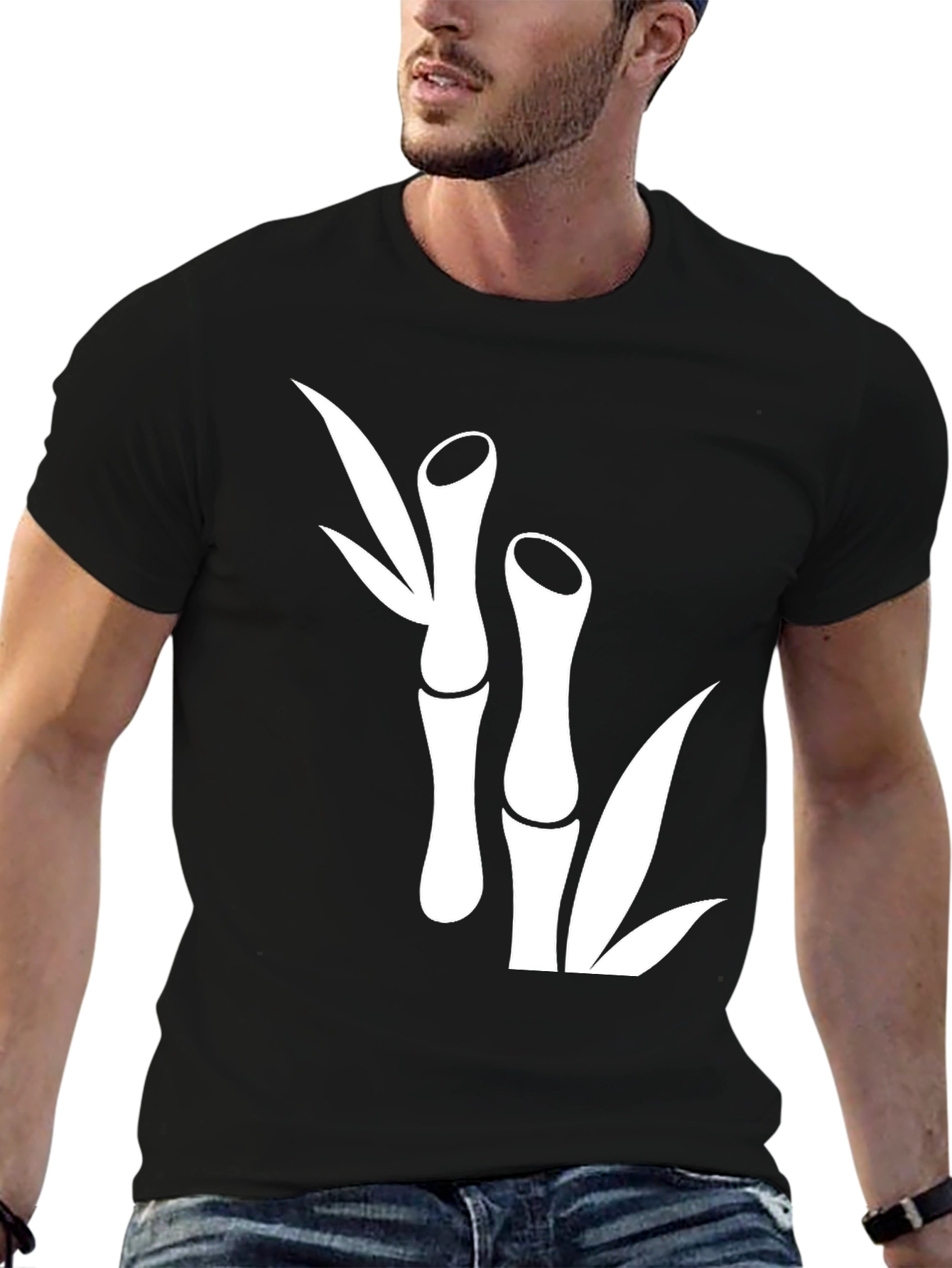 Bamboo T-Shirt - Nature Inspired Graphic Tee