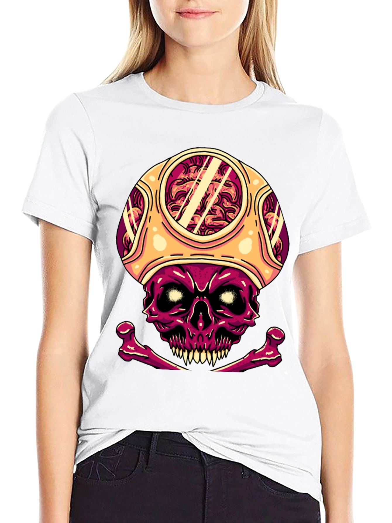 Toad Skull Graphic Tee - Gamer T-Shirt