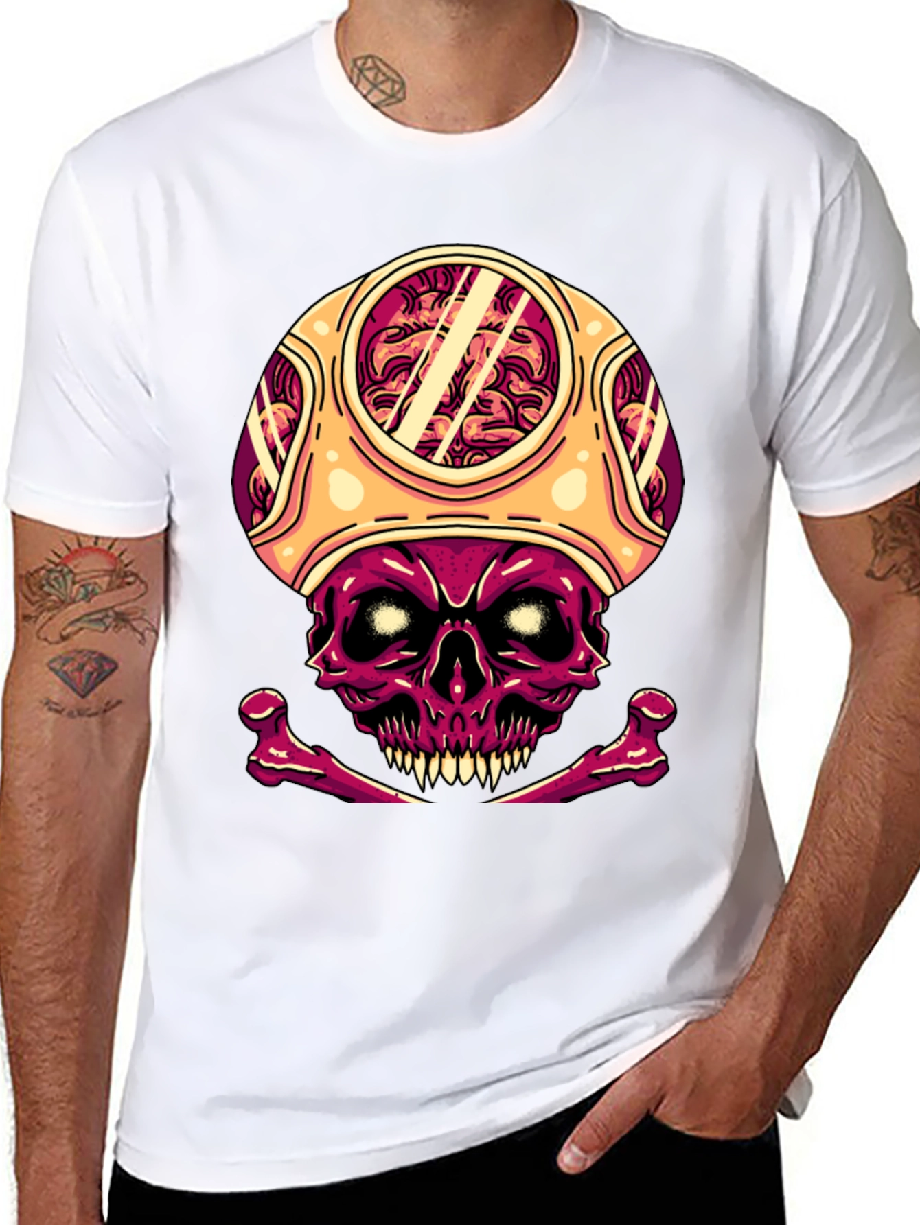Toad Skull Graphic Tee - Gamer T-Shirt